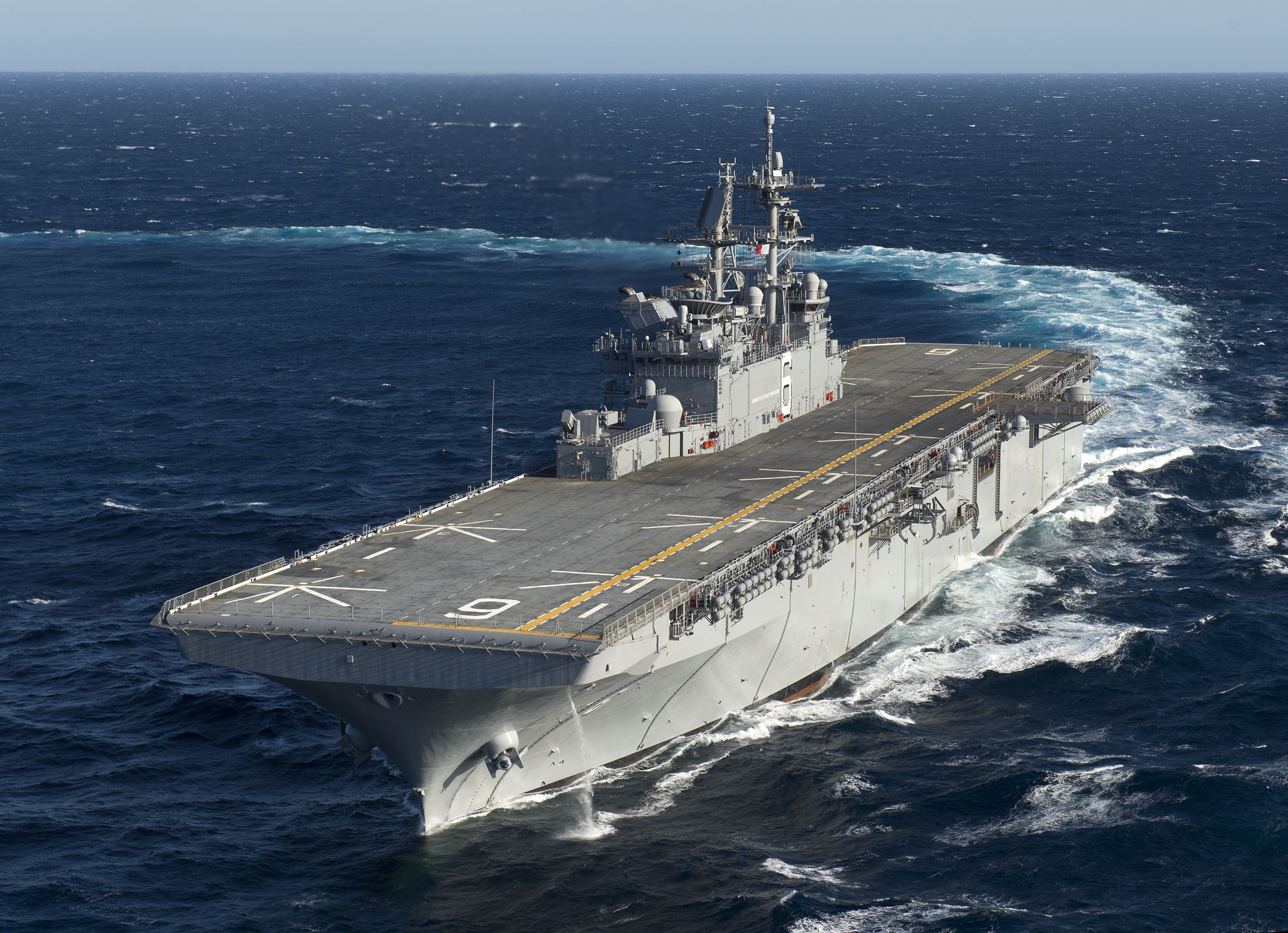 421748 Hintergrundbild herunterladen militär, uss amerika (lha 6), amphibisches angriffsschiff, kriegsschiff, kriegsschiffe - Bildschirmschoner und Bilder kostenlos