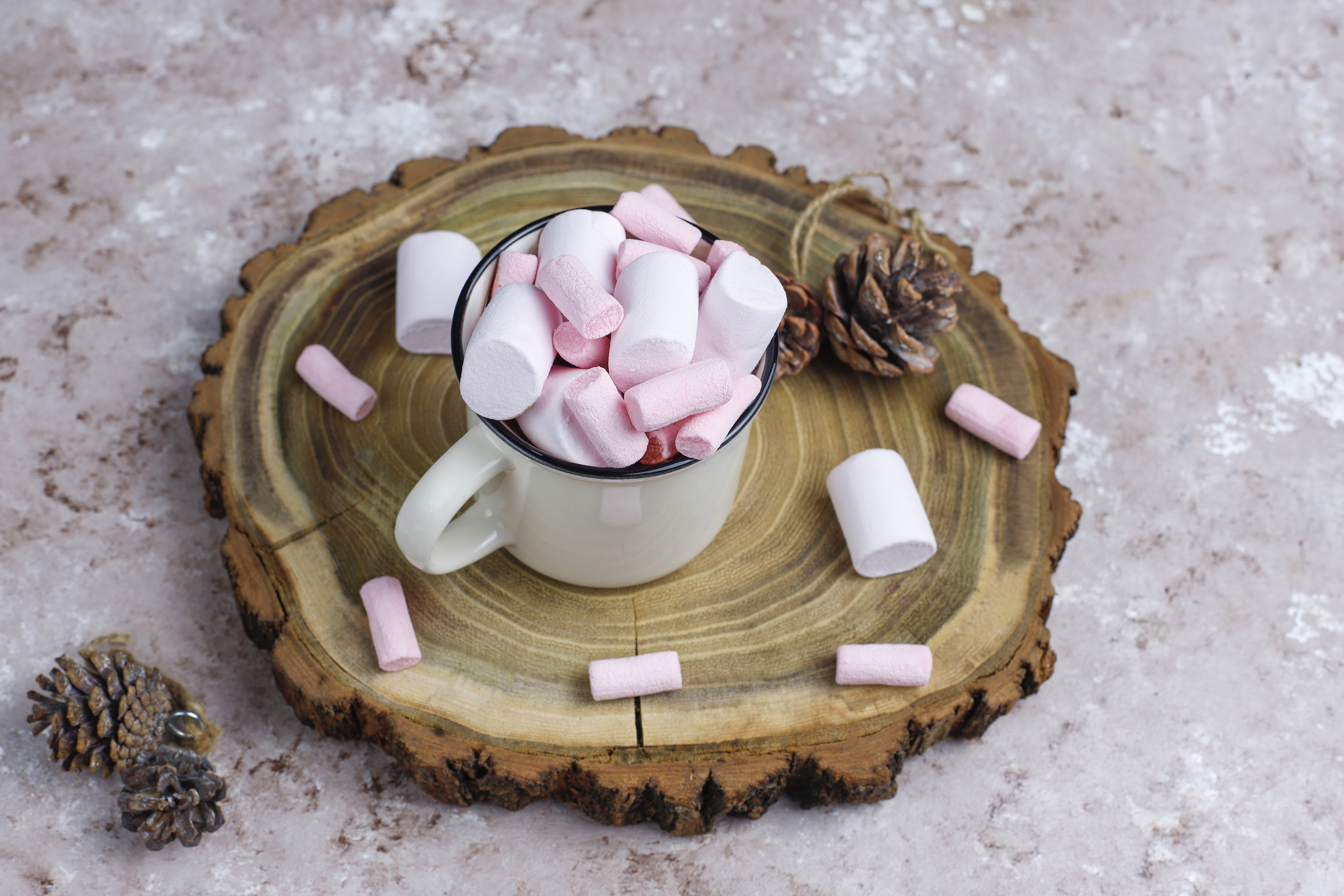 Download mobile wallpaper Food, Still Life, Marshmallow, Sweets for free.