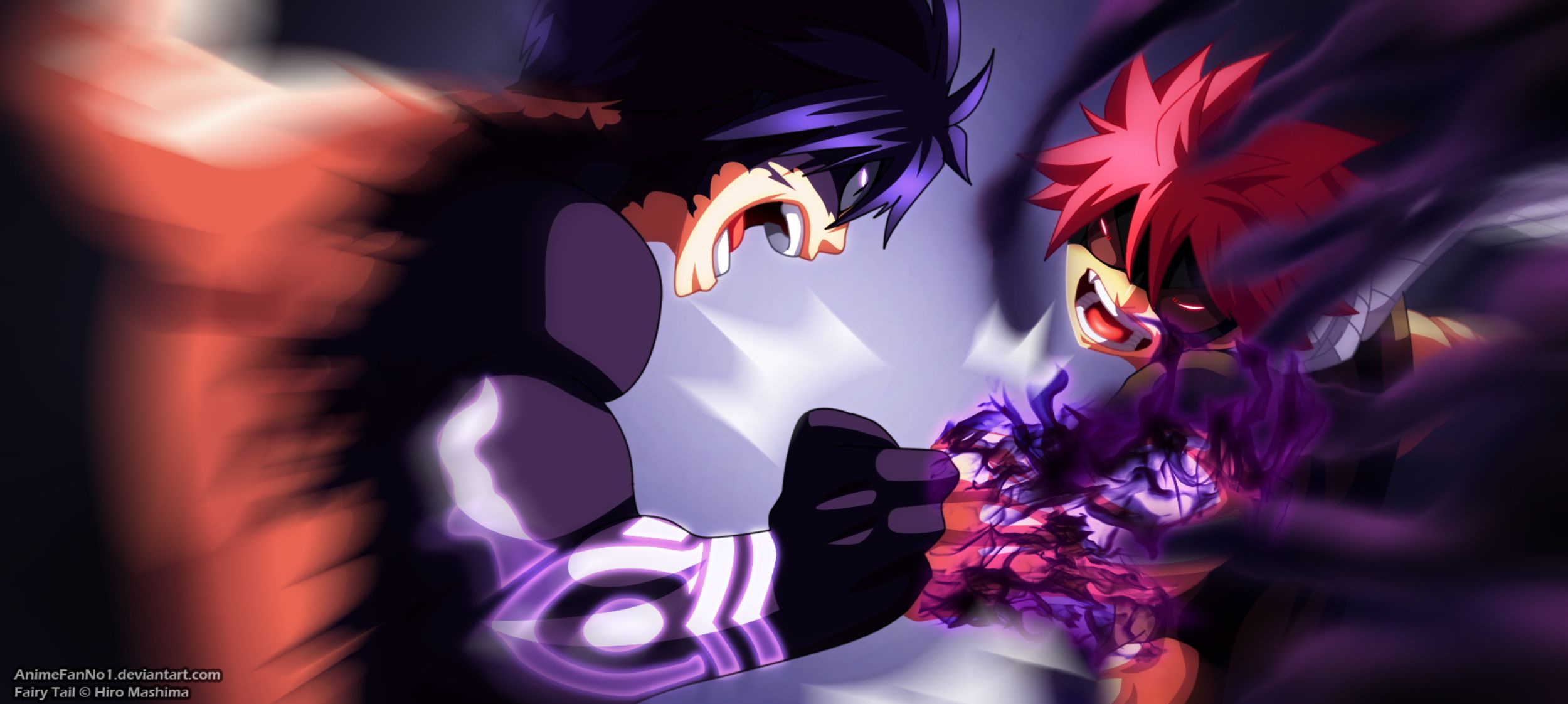 Descarga gratuita de fondo de pantalla para móvil de Fairy Tail, Animado, Natsu Dragneel, Fullbuster Gris.