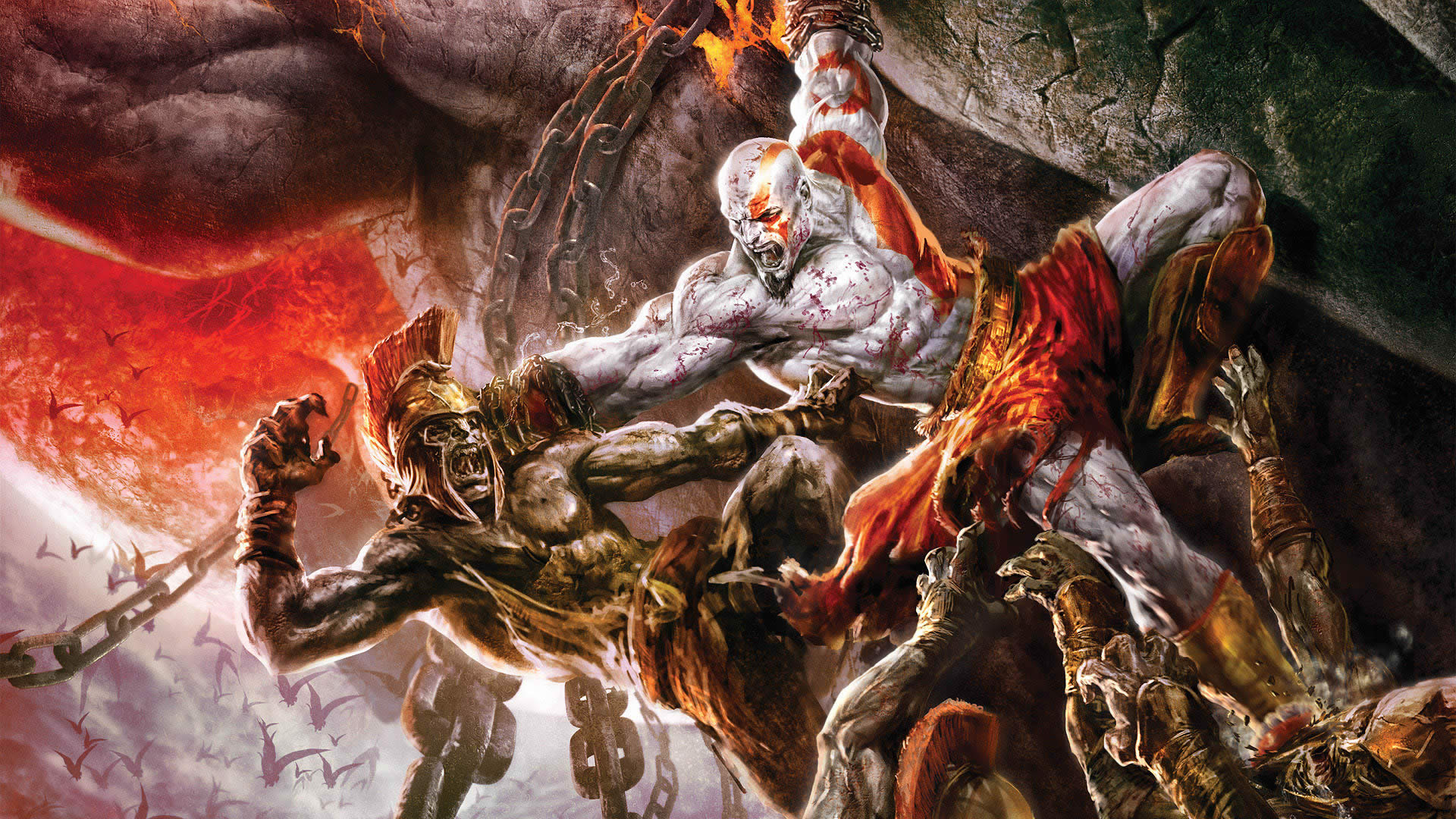 god of war iii, god of war, video game, kratos (god of war), spartan