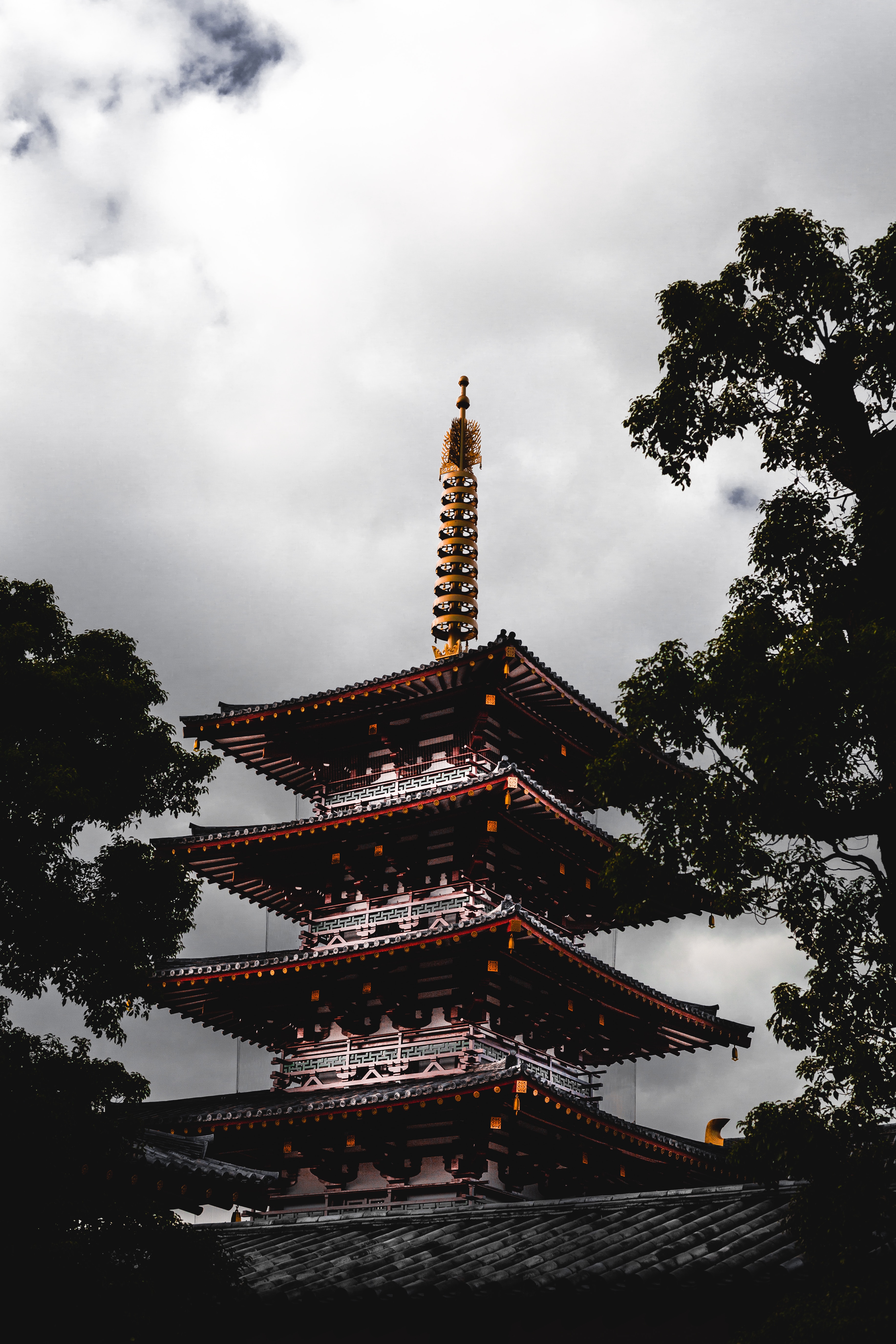 temple, architecture, building, miscellanea, miscellaneous, pagoda, oriental 8K