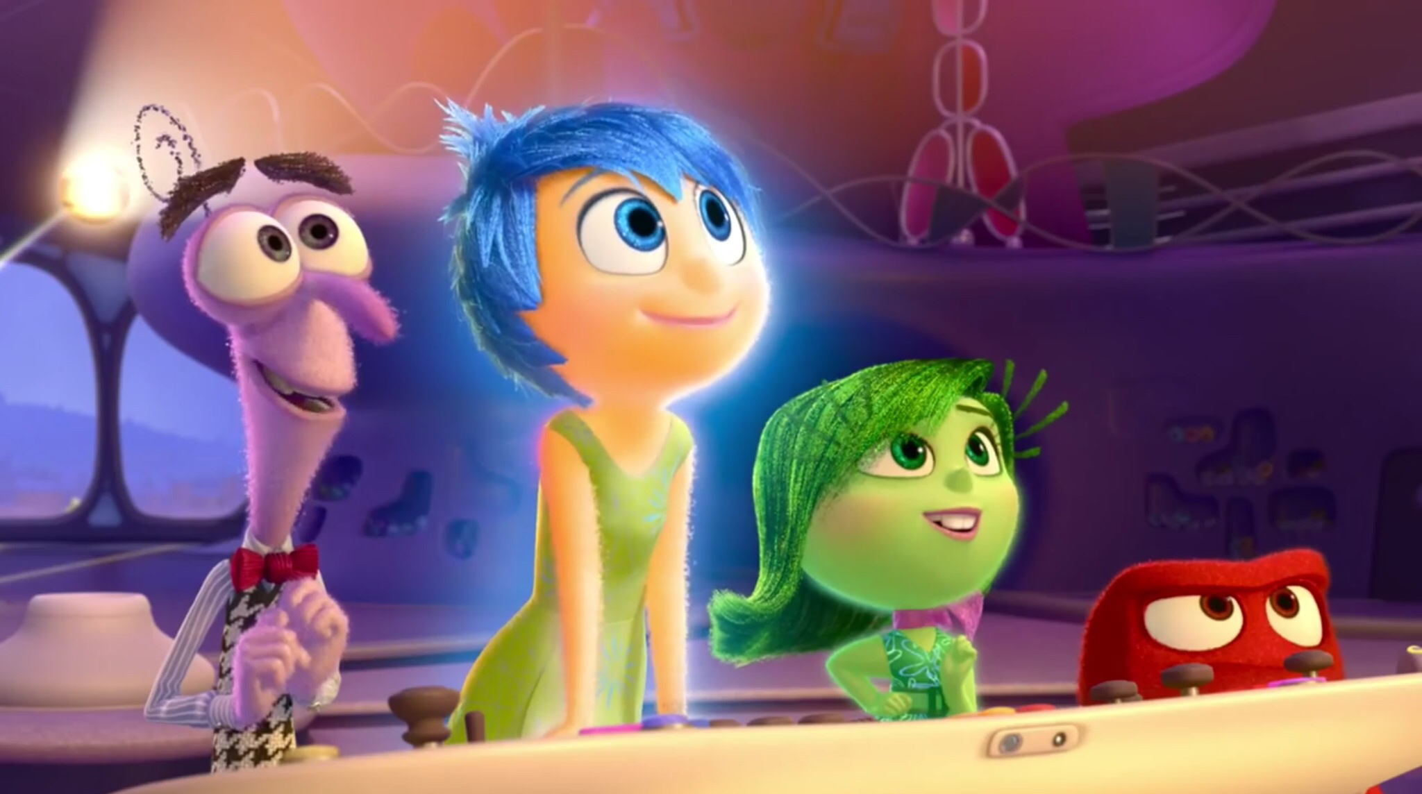 movie, inside out, anger (inside out), disgust (inside out), fear (inside out), joy (inside out)