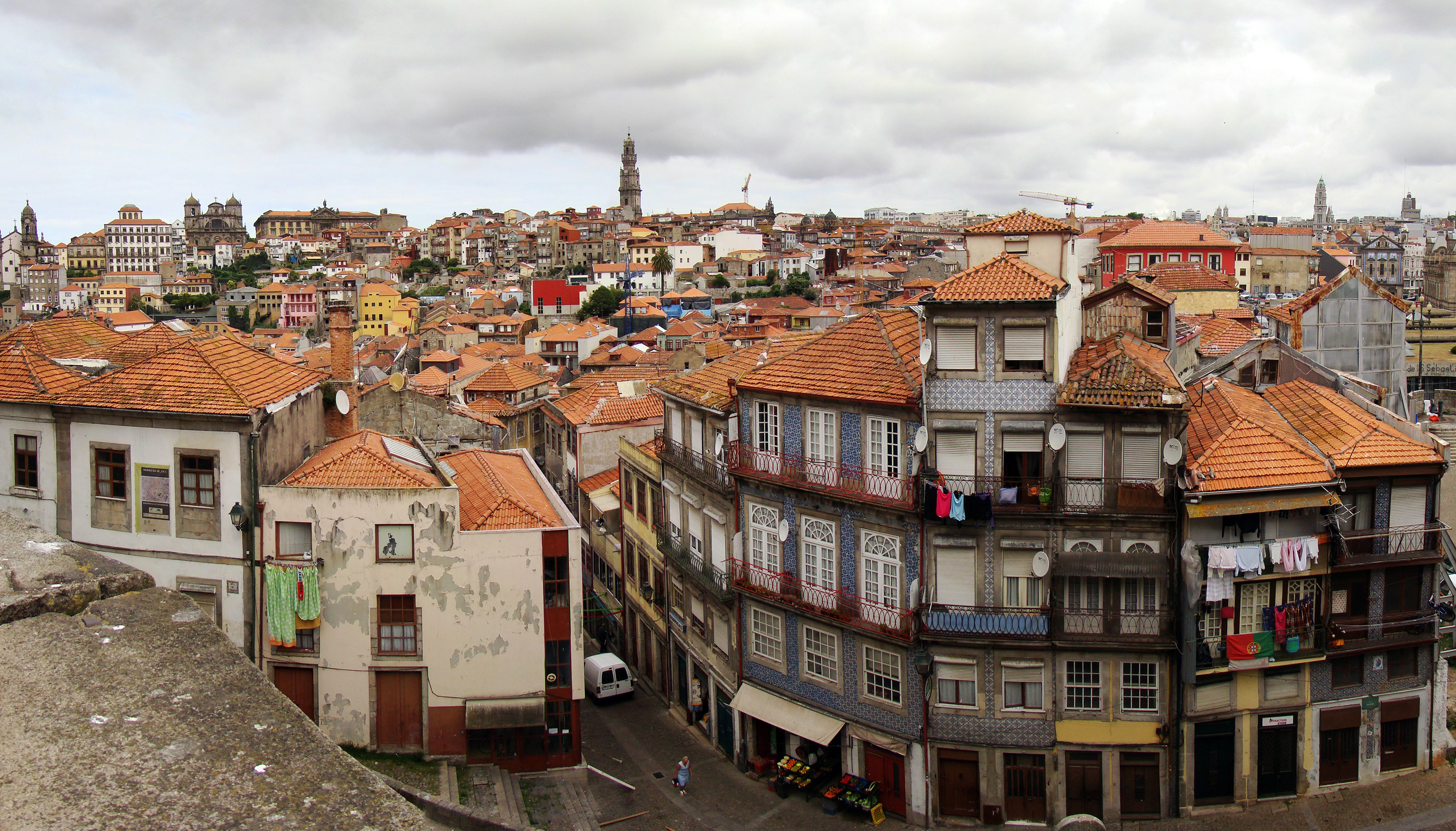 old town, porto, cities, portugal, old city