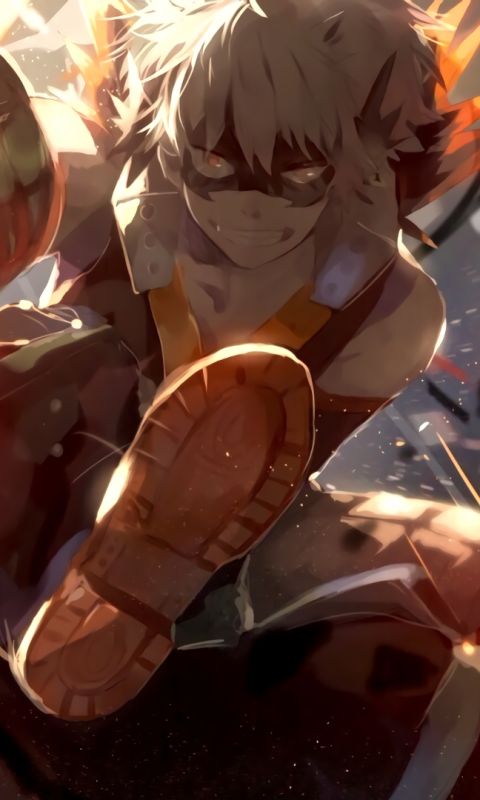 Download mobile wallpaper Anime, Katsuki Bakugou, My Hero Academia for free.