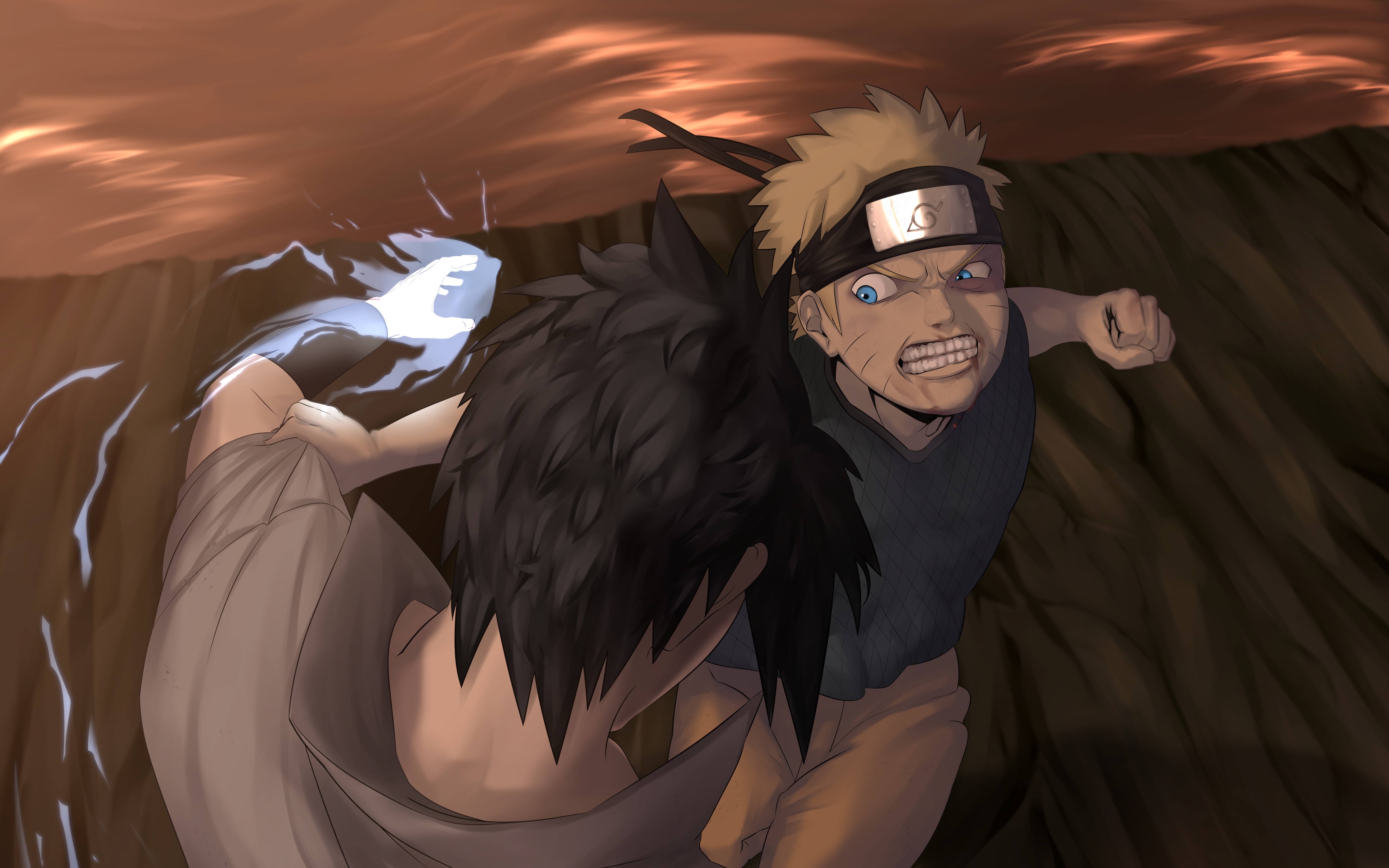 Descarga gratuita de fondo de pantalla para móvil de Naruto, Animado, Sasuke Uchiha, Naruto Uzumaki.