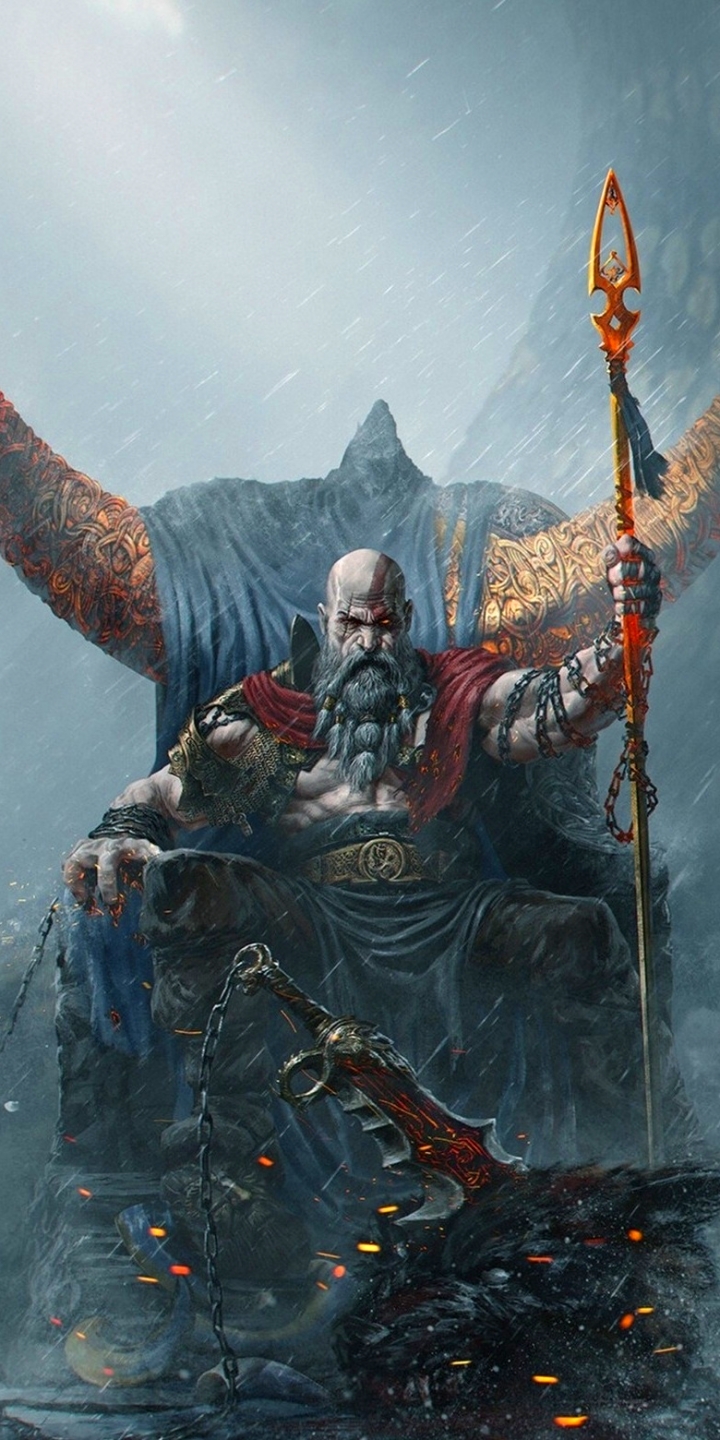 Descarga gratuita de fondo de pantalla para móvil de Videojuego, Kratos (Dios De La Guerra), God Of War: Ragnarök.