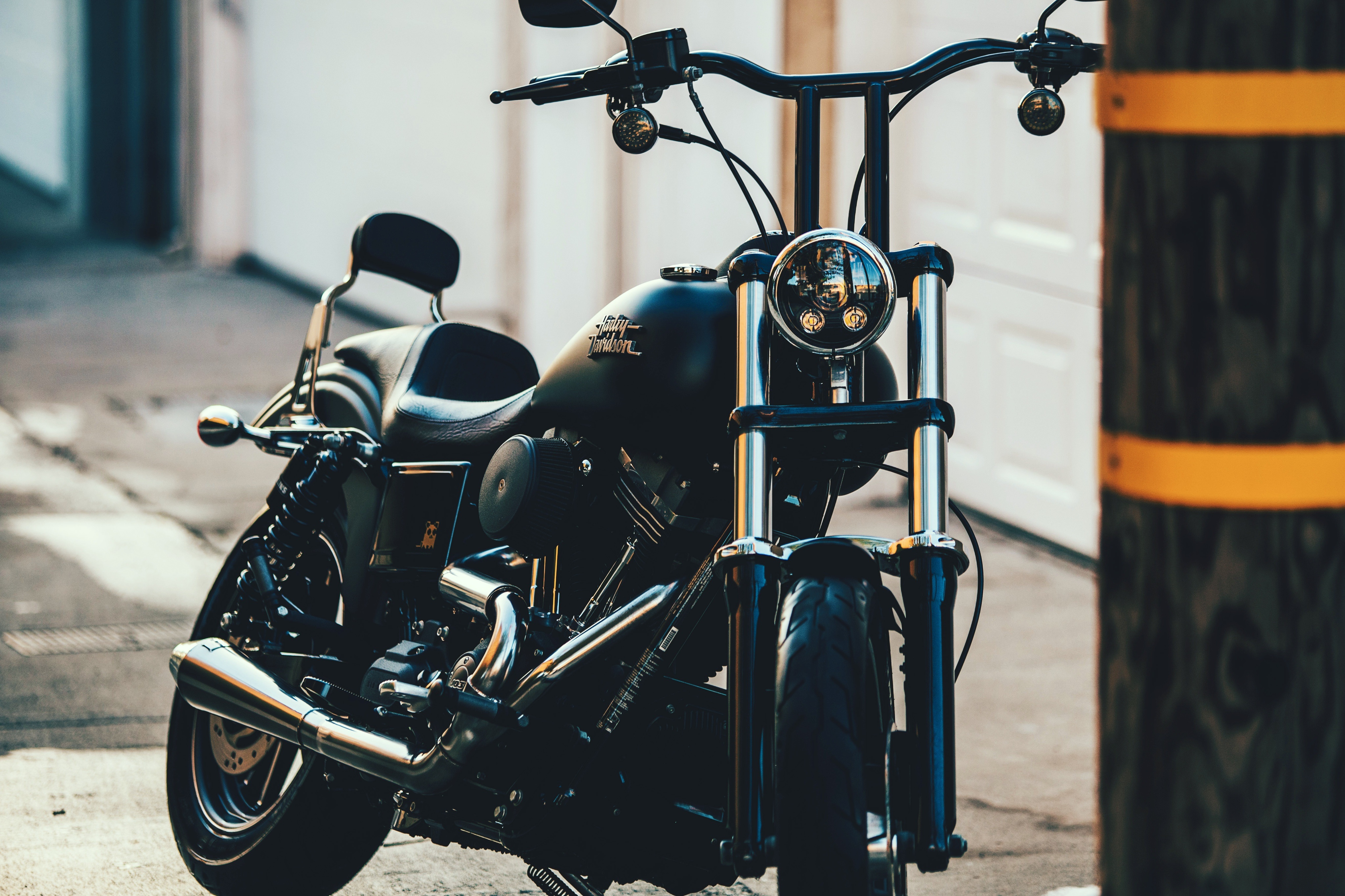 harley davidson, bike, motorcycles, motorcycle HD wallpaper