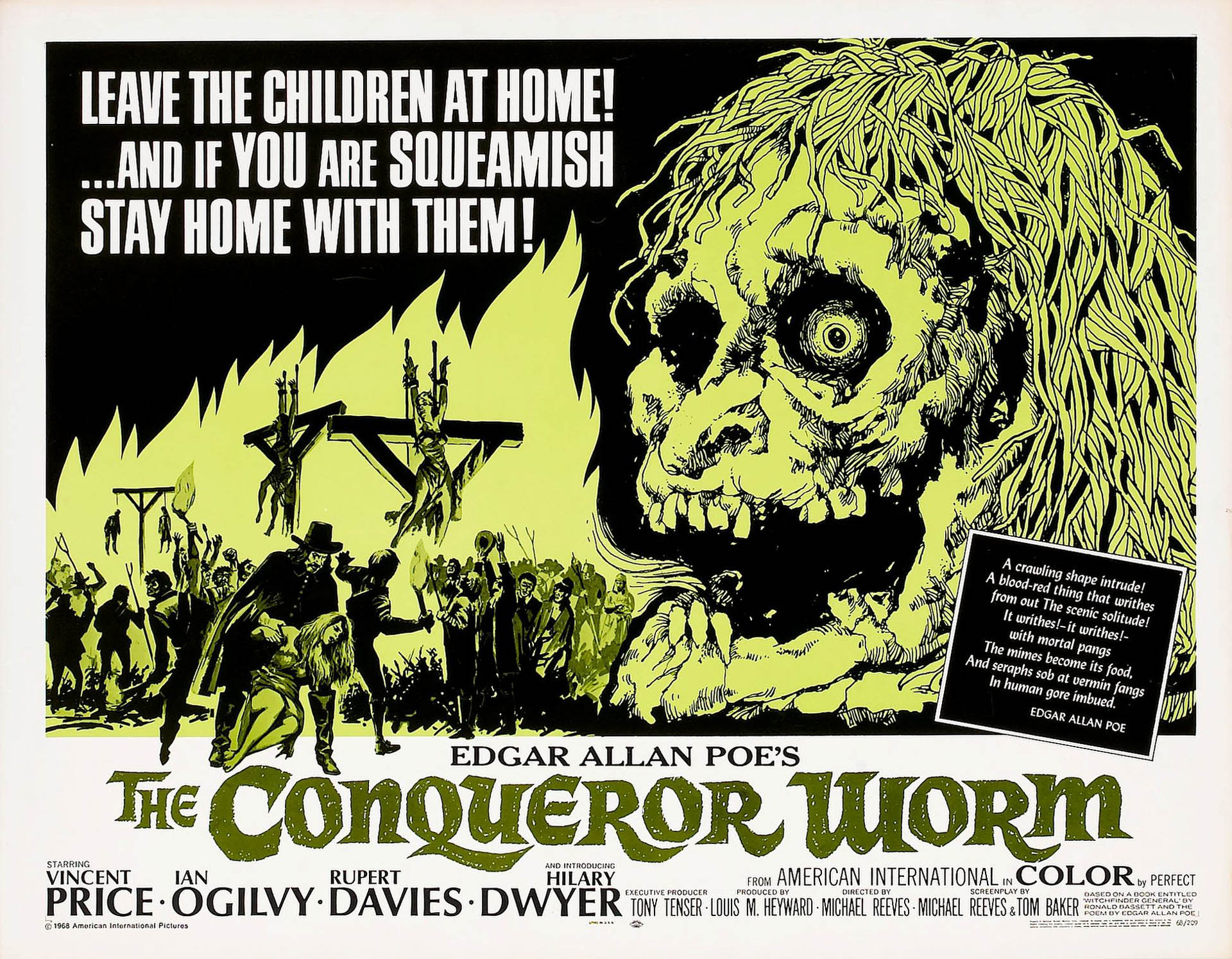 Free download wallpaper Halloween, Creepy, Spooky, Movie, Horror, Scary, The Conqueror Worm on your PC desktop