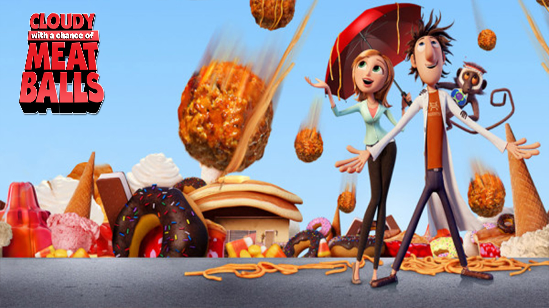 video game, cloudy with a chance of meatballs