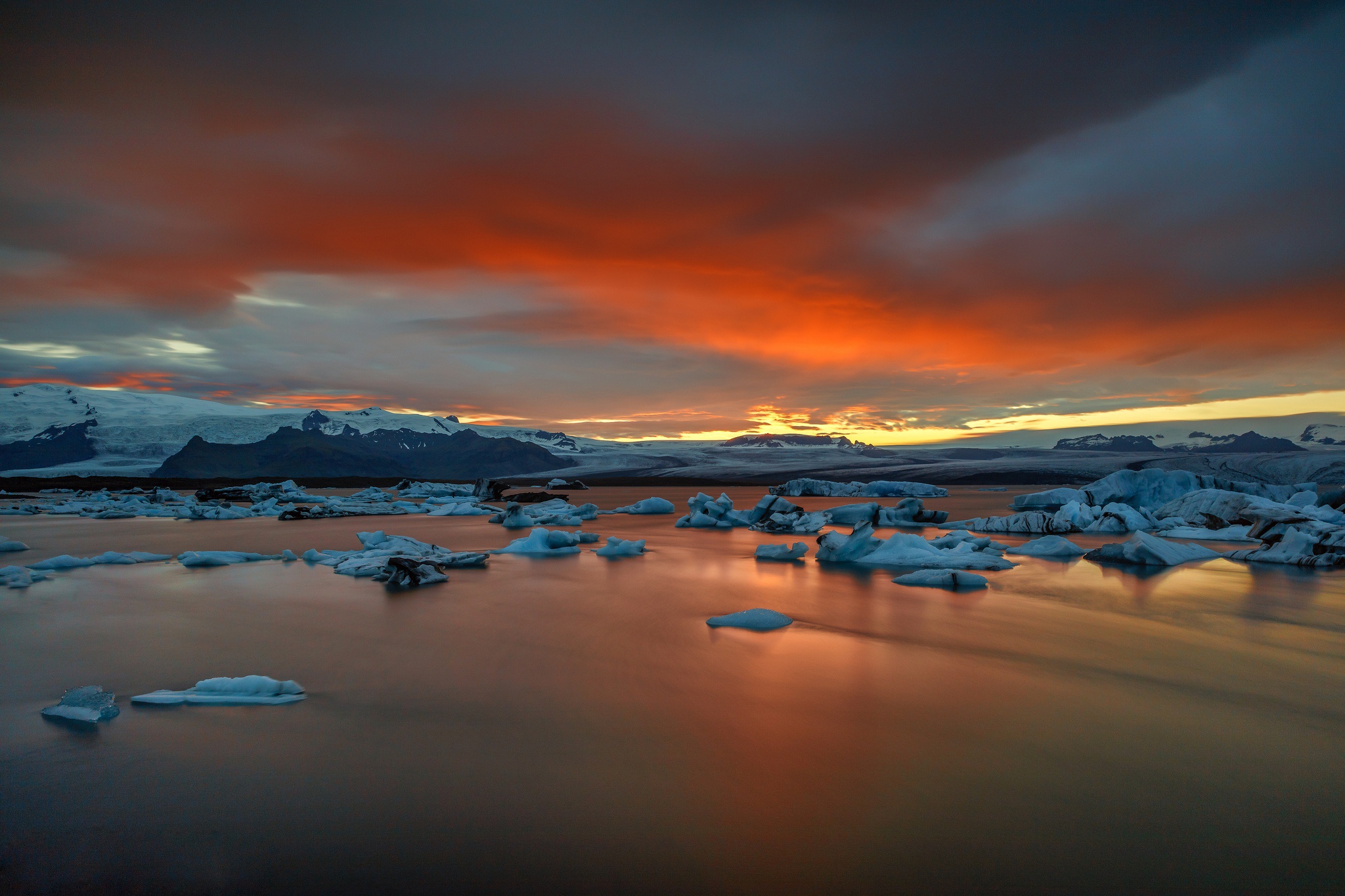 Free download wallpaper Nature, Sunset, Ice, Earth, Cloud on your PC desktop