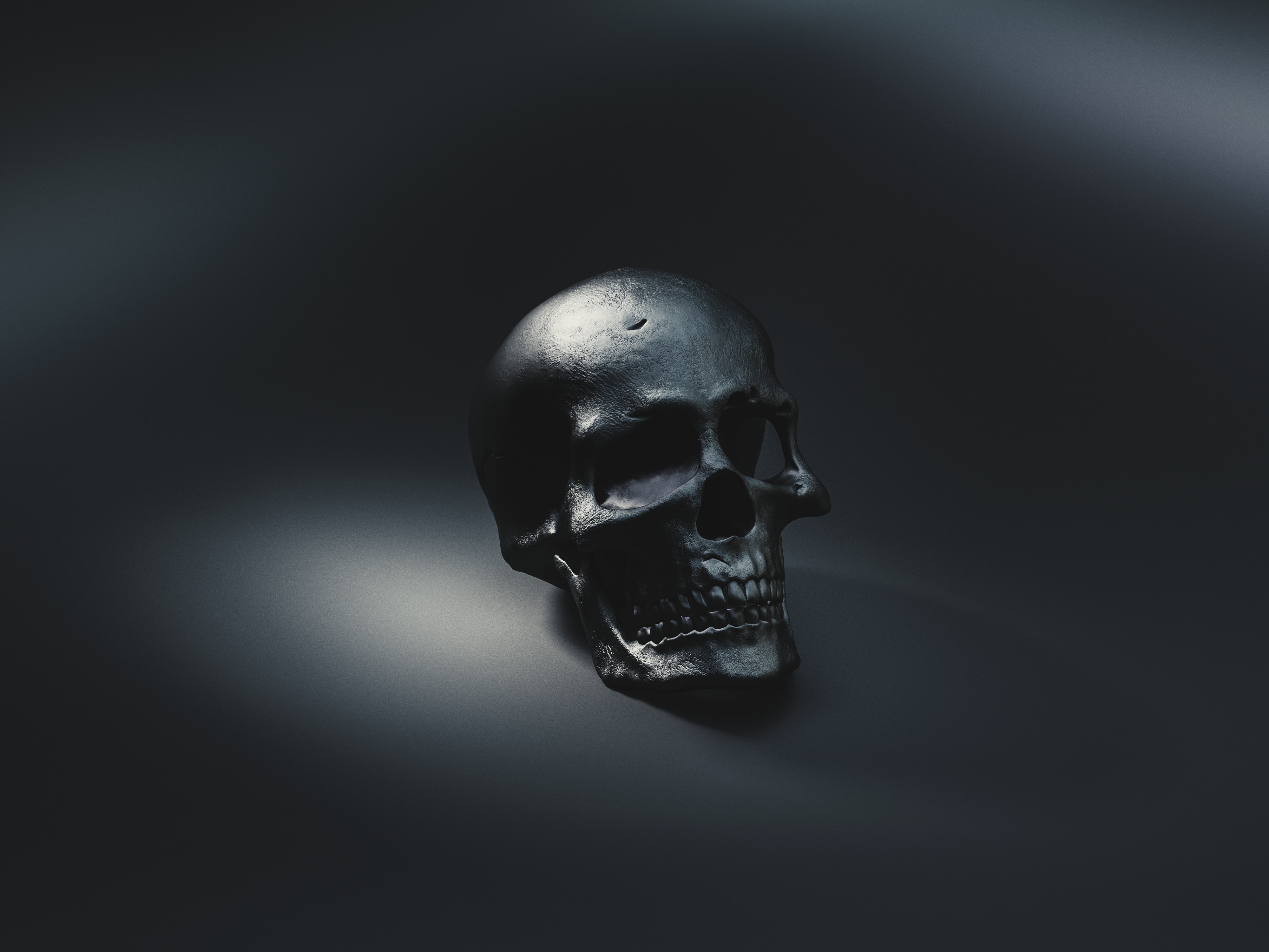 Free download wallpaper Dark, Skull on your PC desktop