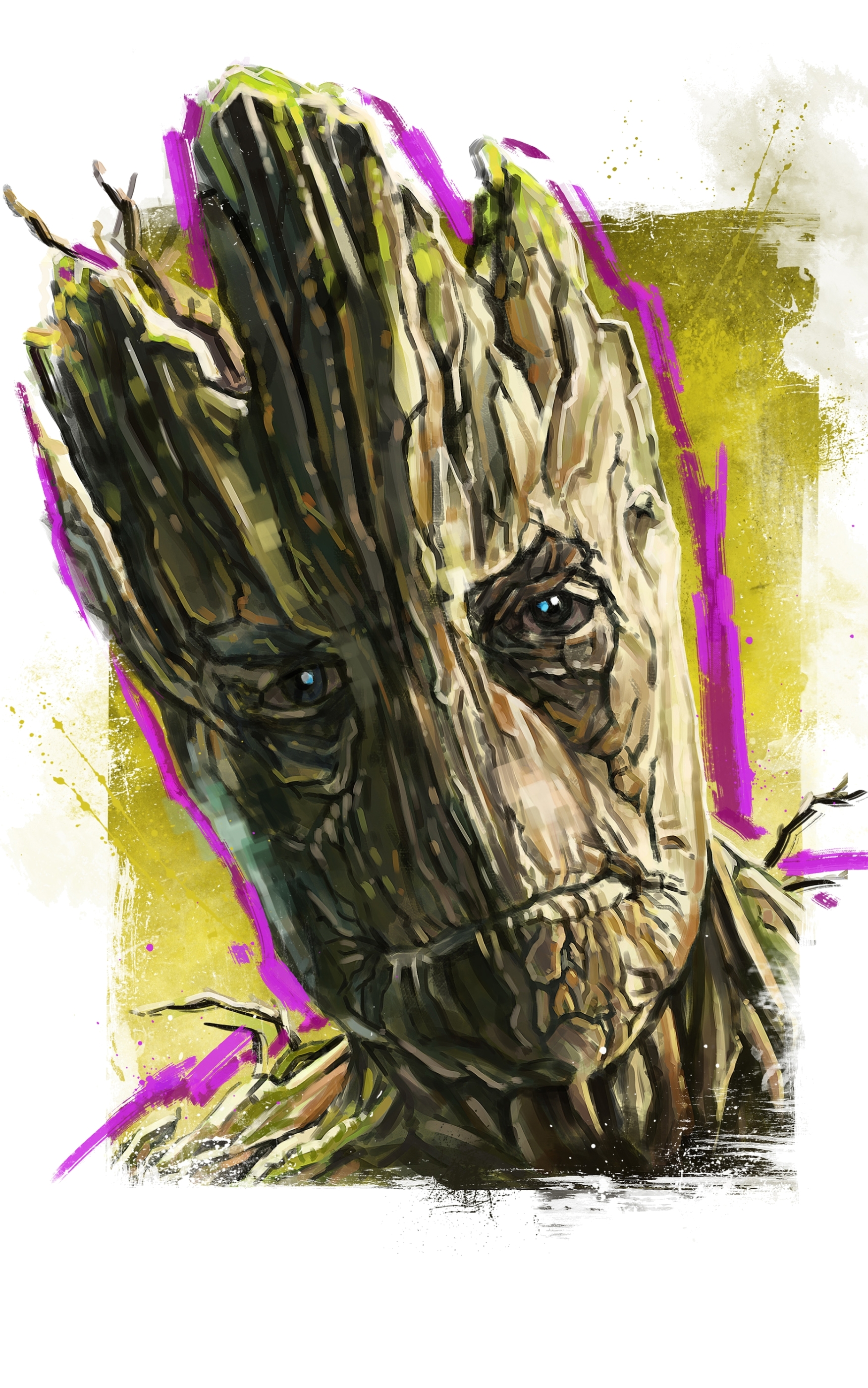 Download mobile wallpaper Comics, Guardians Of The Galaxy, Groot for free.