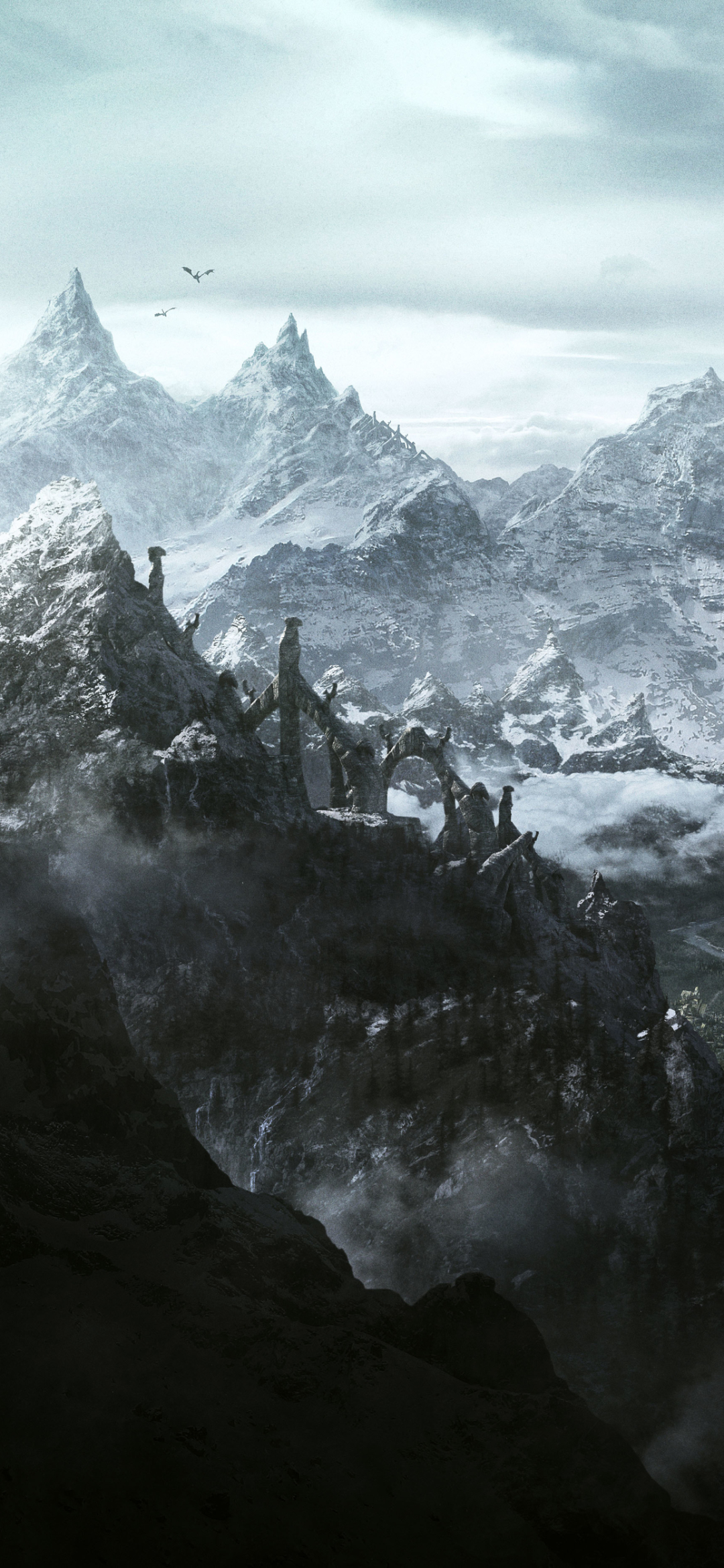 Baixar papel de parede para celular de Videogame, The Elder Scrolls V: Skyrim, Os Pergaminhos Anciões gratuito.