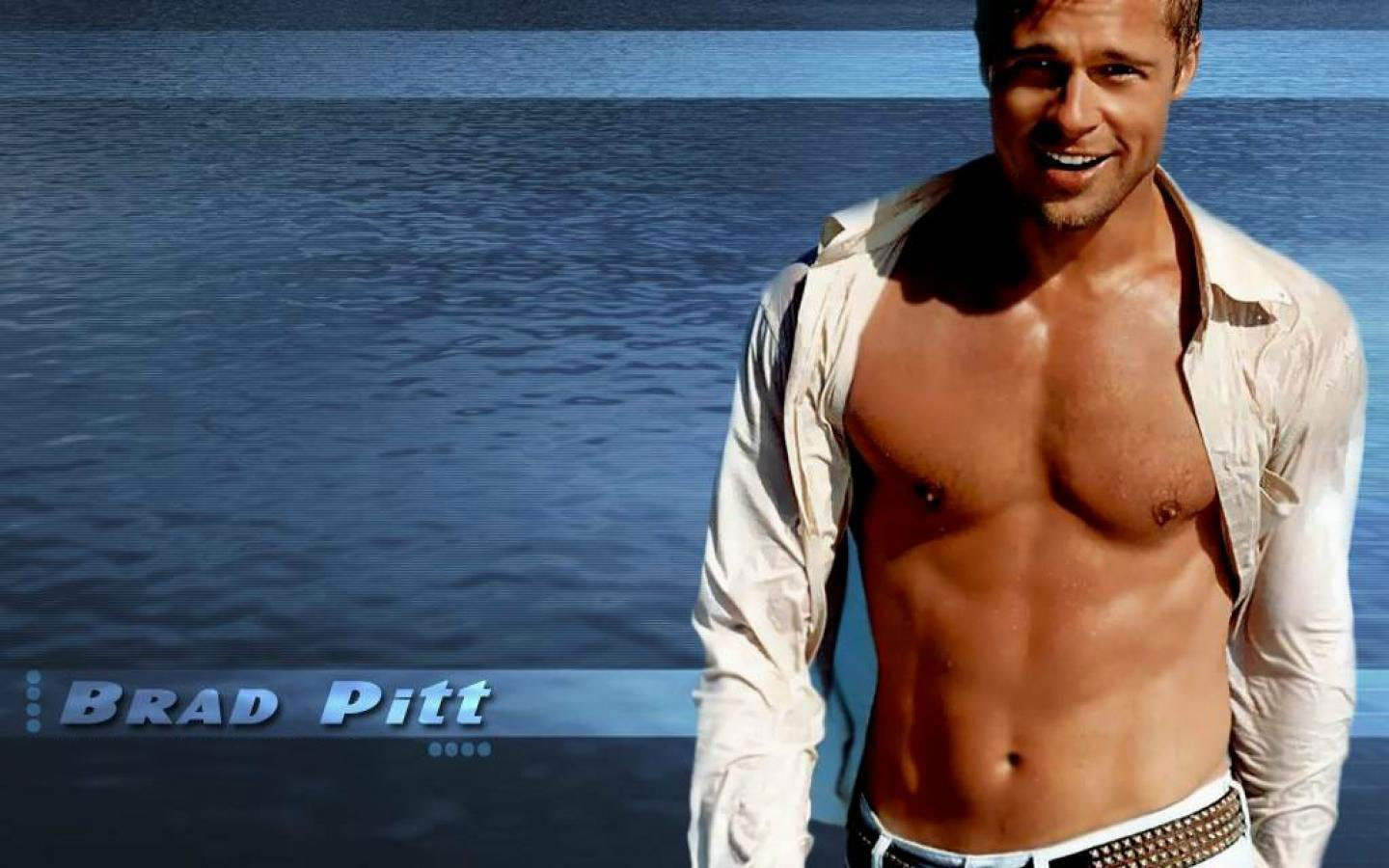 Free download wallpaper Brad Pitt, Celebrity on your PC desktop