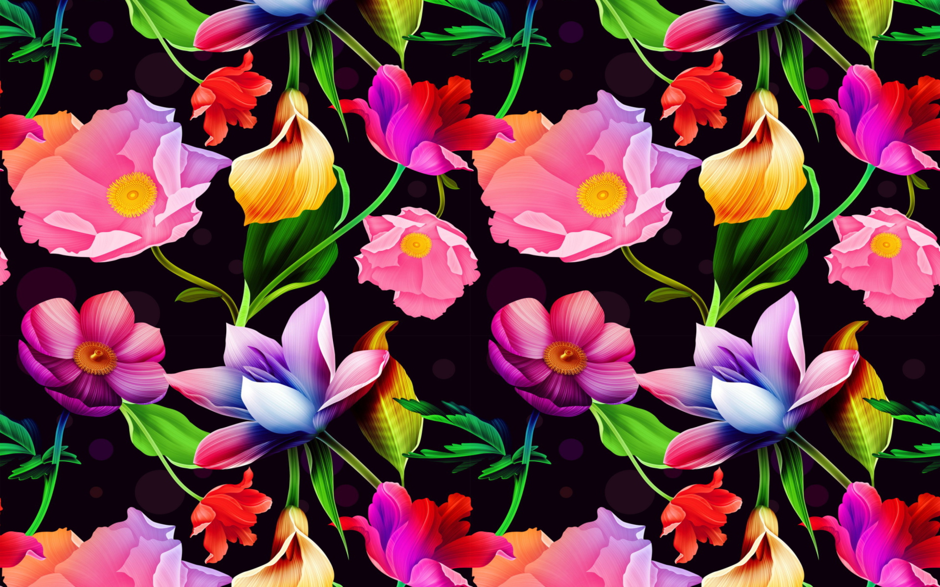 Download mobile wallpaper Flowers, Flower, Bright, Colors, Colorful, Artistic, Floral for free.