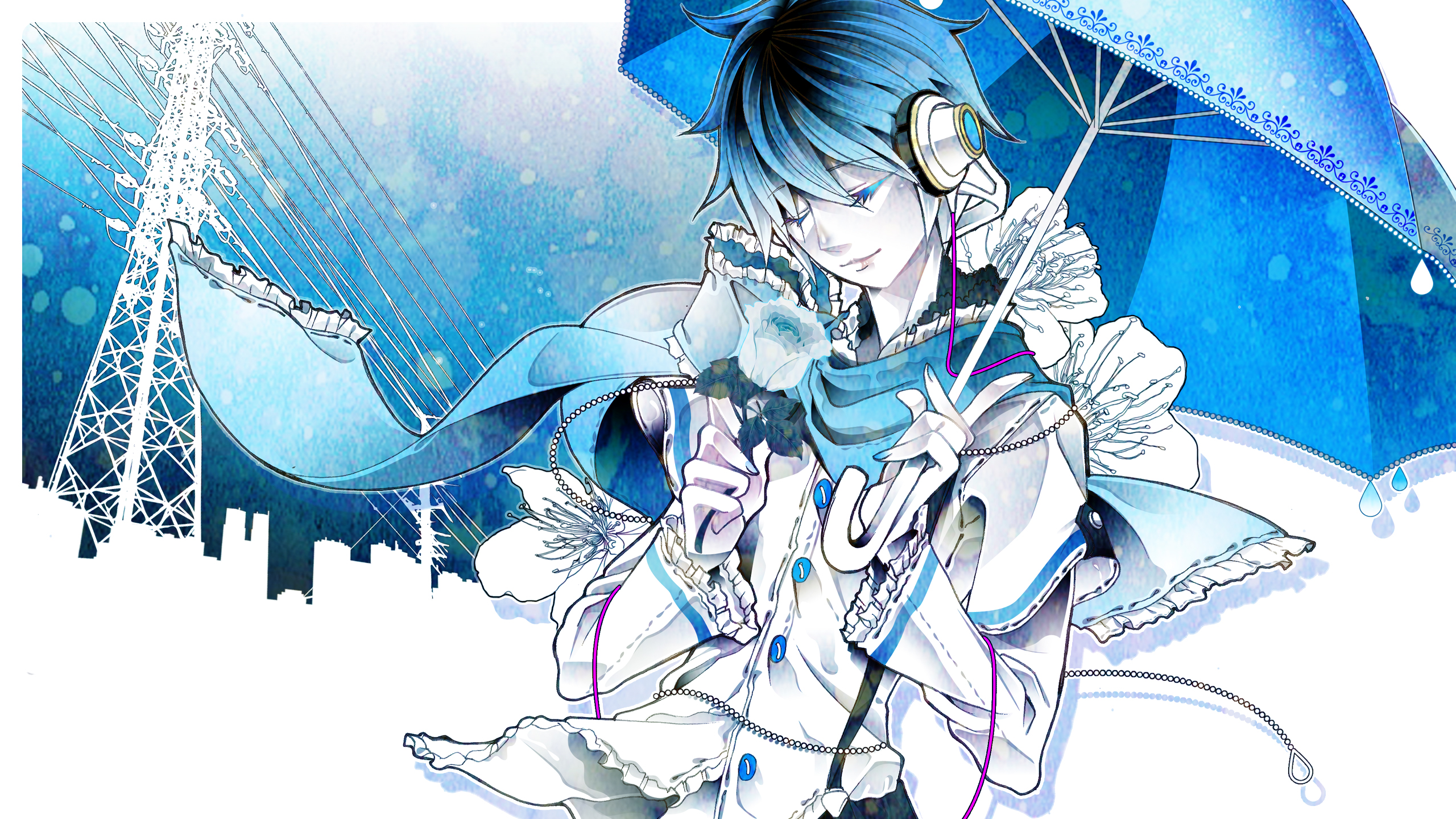 Handy-Wallpaper Vocaloid, Animes, Kaito (Vocaloid) kostenlos herunterladen.