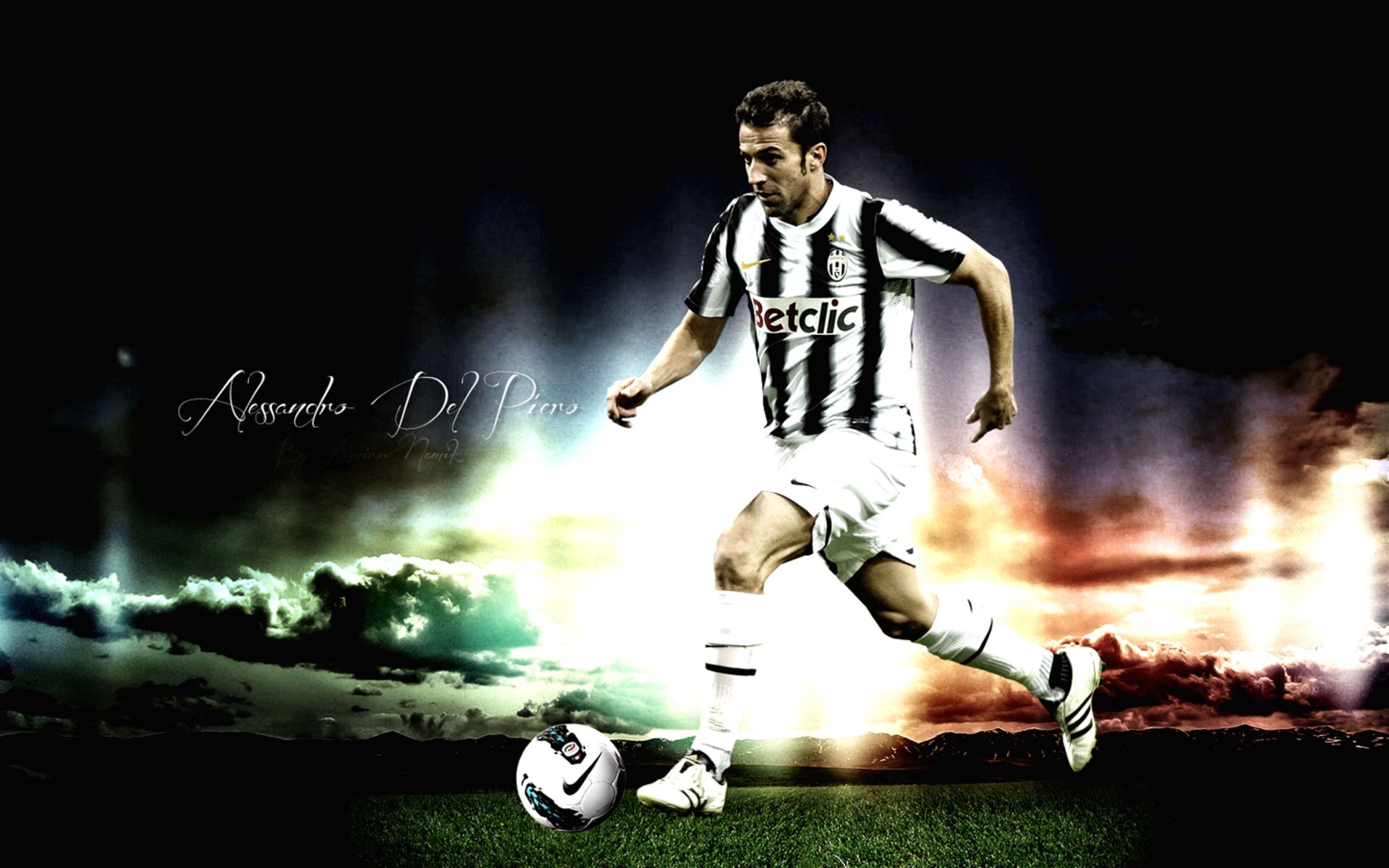 Free download wallpaper Sports, Soccer, Juventus F C, Alessandro Del Piero on your PC desktop