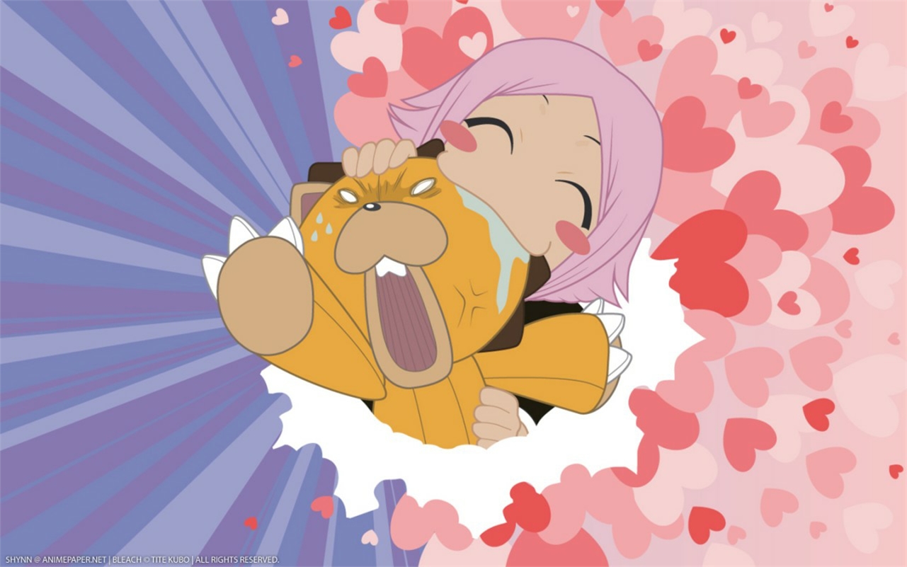 Free download wallpaper Anime, Bleach, Kon (Bleach), Yachiru Kusajishi on your PC desktop
