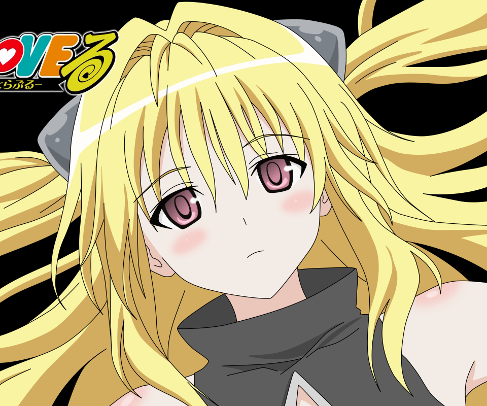 Free download wallpaper Anime, Blonde, Blush, Golden Darkness, To Love Ru on your PC desktop