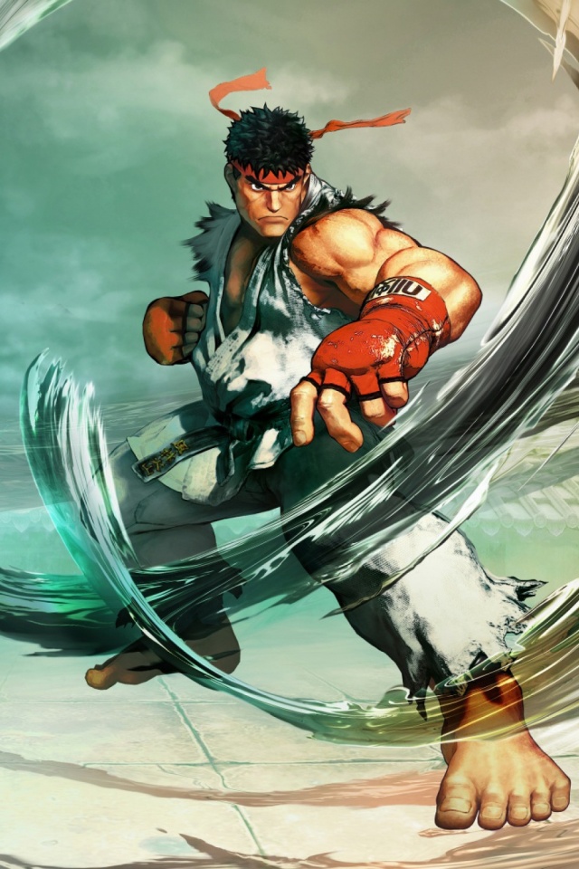 Handy-Wallpaper Krieger, Computerspiele, Straßenkämpfer, Ryu (Straßenkämpfer), Street Fighter V kostenlos herunterladen.