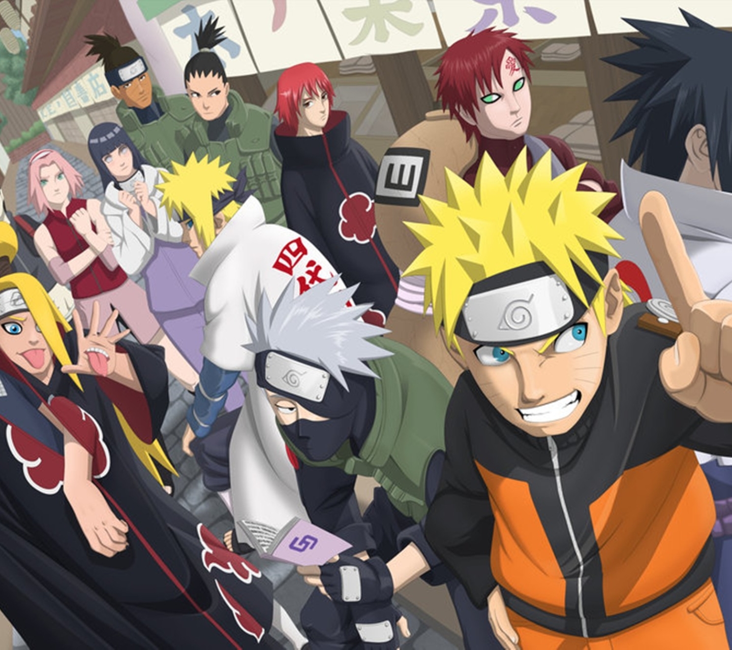 Descarga gratuita de fondo de pantalla para móvil de Naruto, Animado, Sasuke Uchiha, Itachi Uchiha, Gaara (Naruto), Minato Namikaze, Naruto Uzumaki, Kakashi Hatake, Kurama (Naruto), Deidara (Naruto).