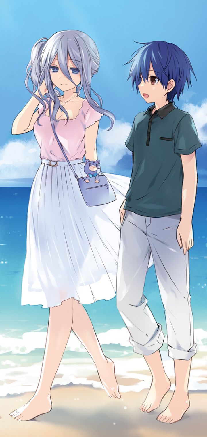 Download mobile wallpaper Anime, Feet, Date A Live, Shido Itsuka, Reine Murasame for free.