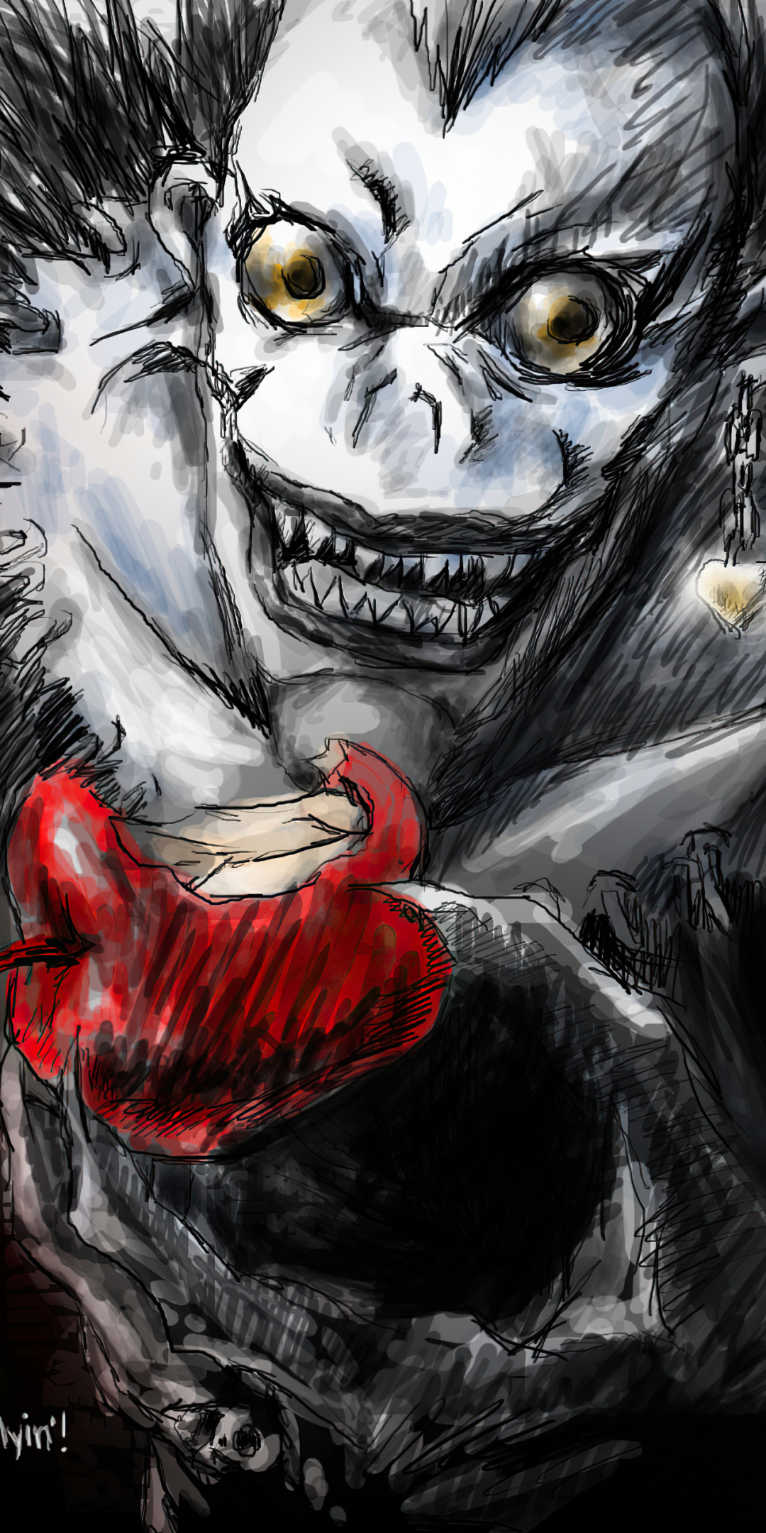 Handy-Wallpaper Death Note, Animes kostenlos herunterladen.