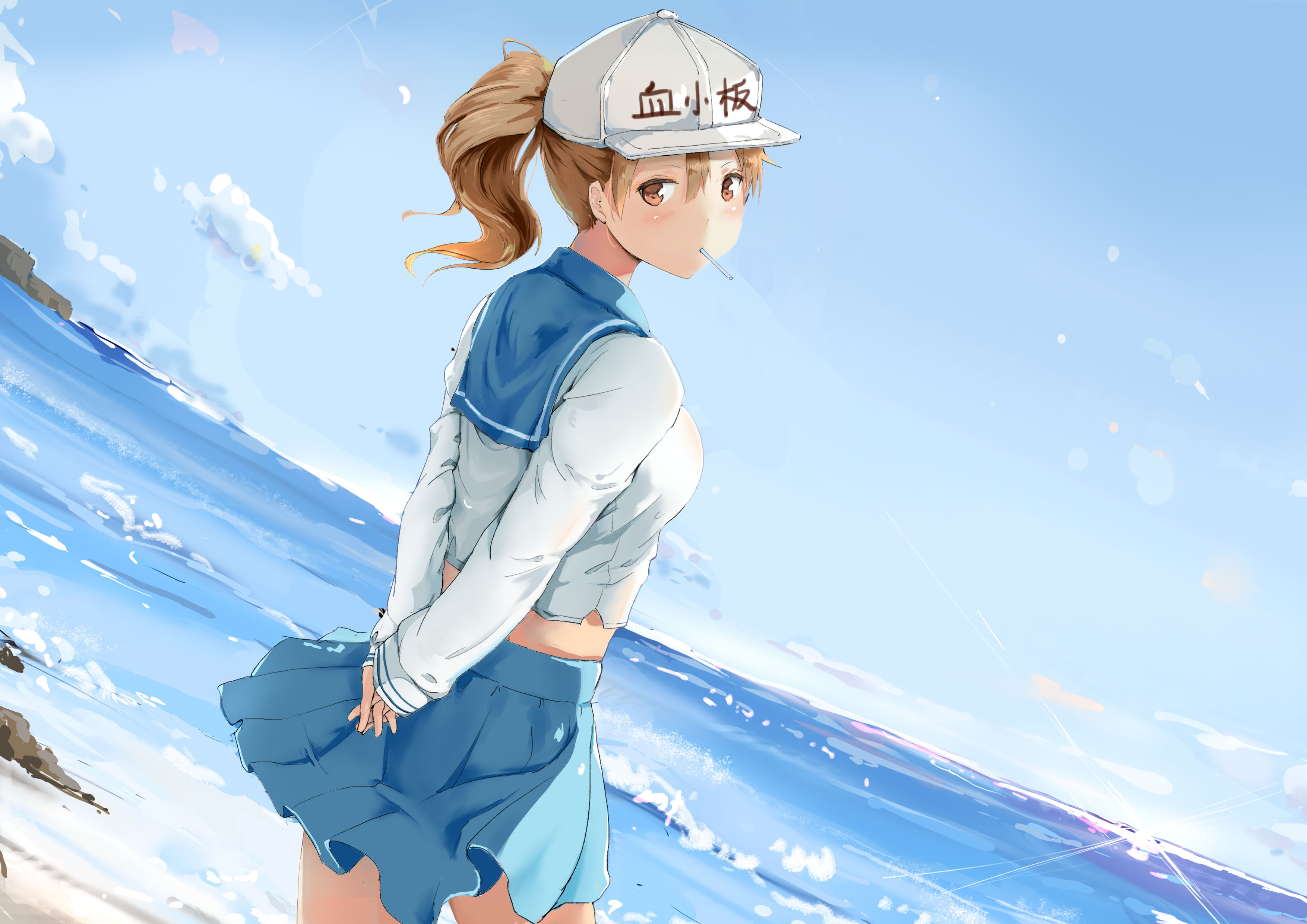 Download mobile wallpaper Anime, Platelet (Cells At Work!), Cells At Work! for free.