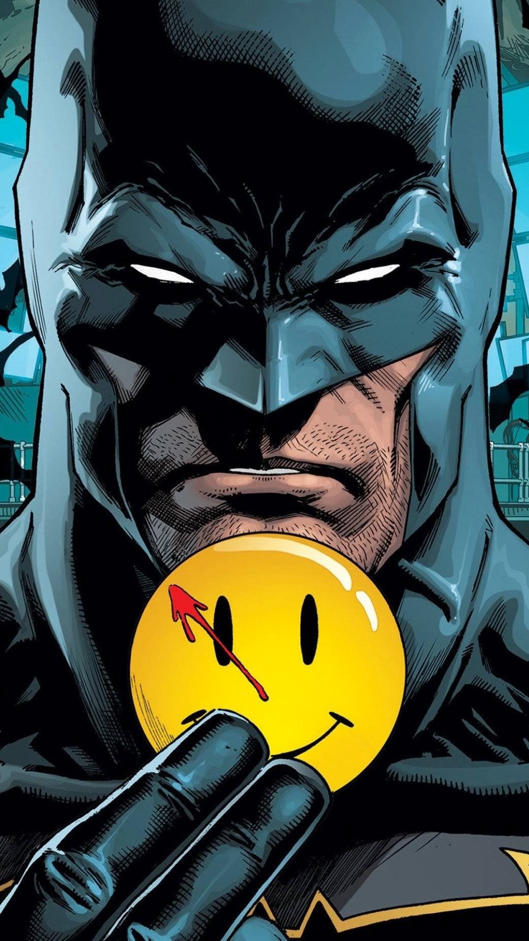 Скачать картинку Комиксы, Хранители, Бэтмен, Бэтмен/флэш: Кнопка, Сторожа в телефон бесплатно.