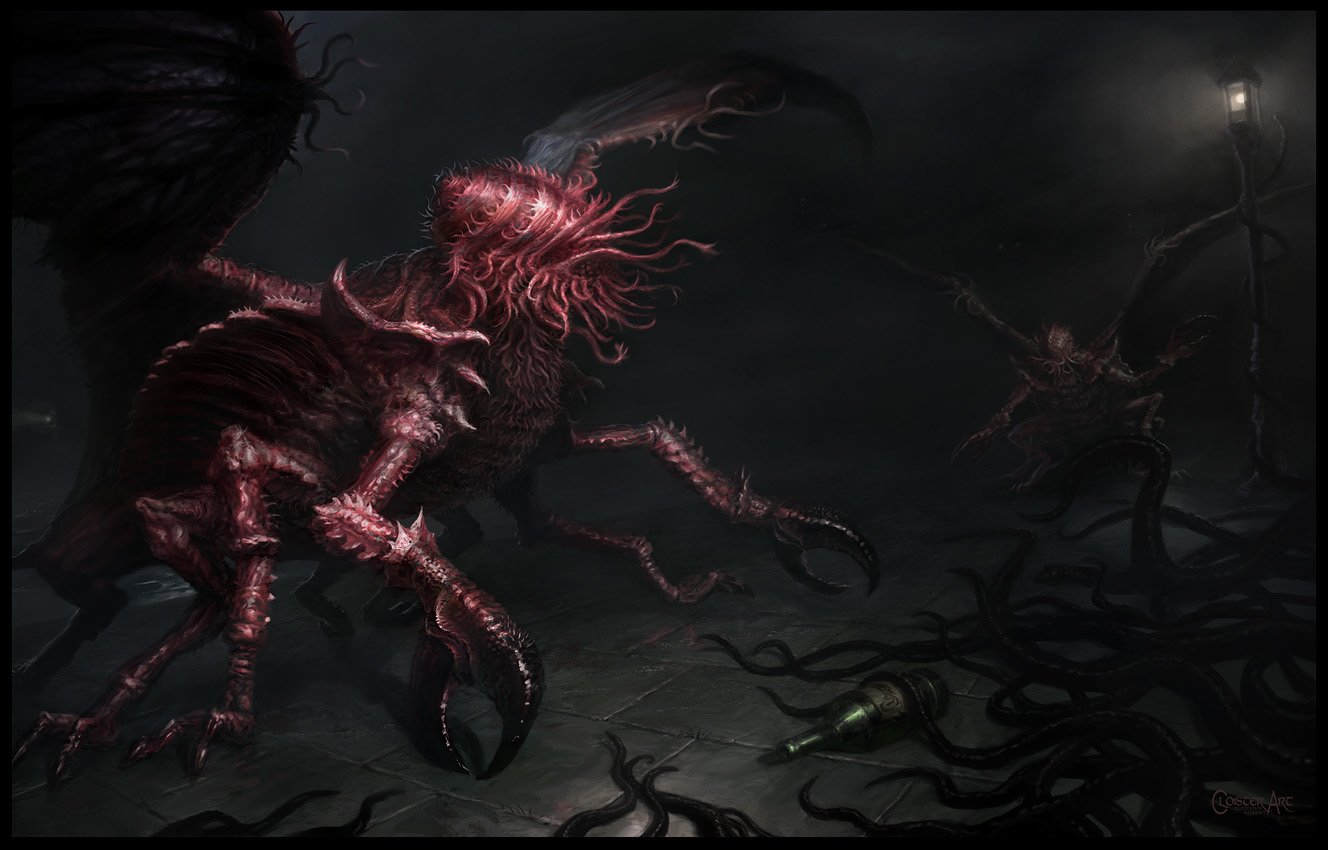 Free download wallpaper Dark, Creature on your PC desktop