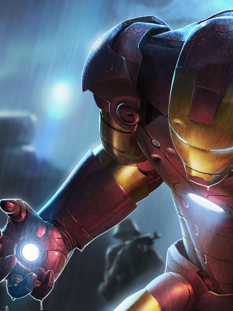 Handy-Wallpaper Iron Man, Comics kostenlos herunterladen.