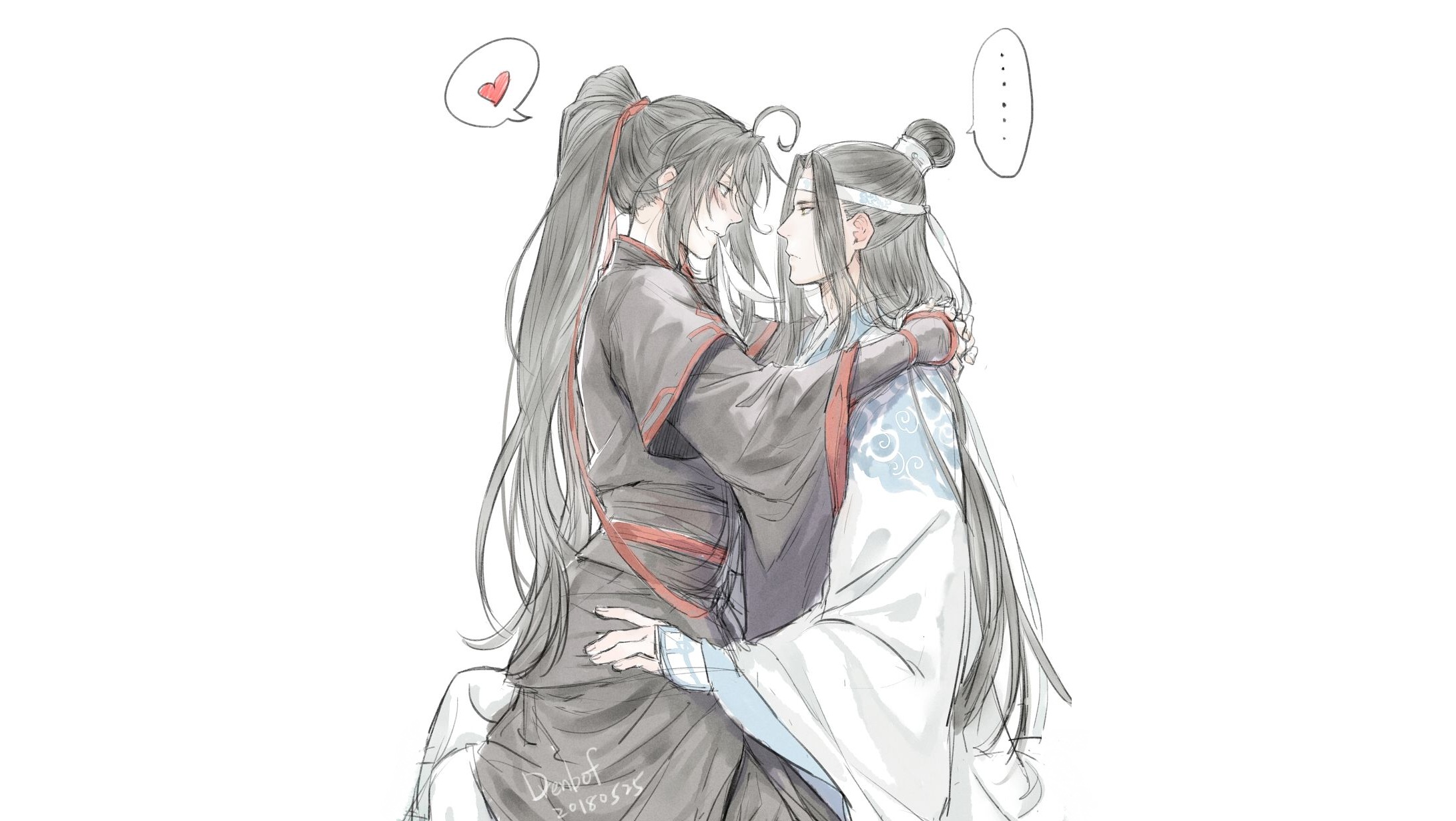 Téléchargez gratuitement l'image Animé, Lan Zhan, Lan Wangji, Wei Wuxian, Mo Dao Zu Shi sur le bureau de votre PC