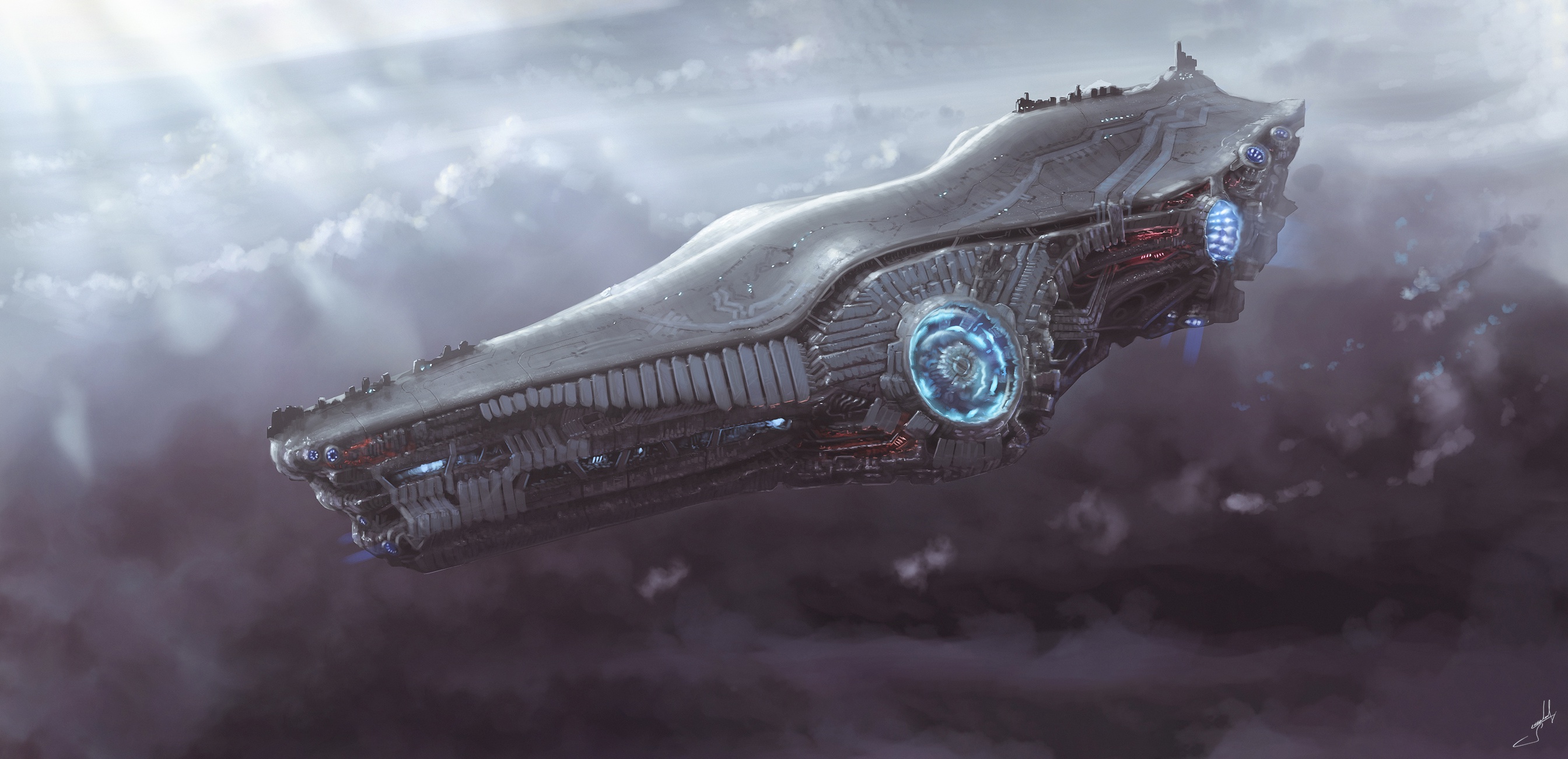 Download mobile wallpaper Spaceship, Sci Fi for free.