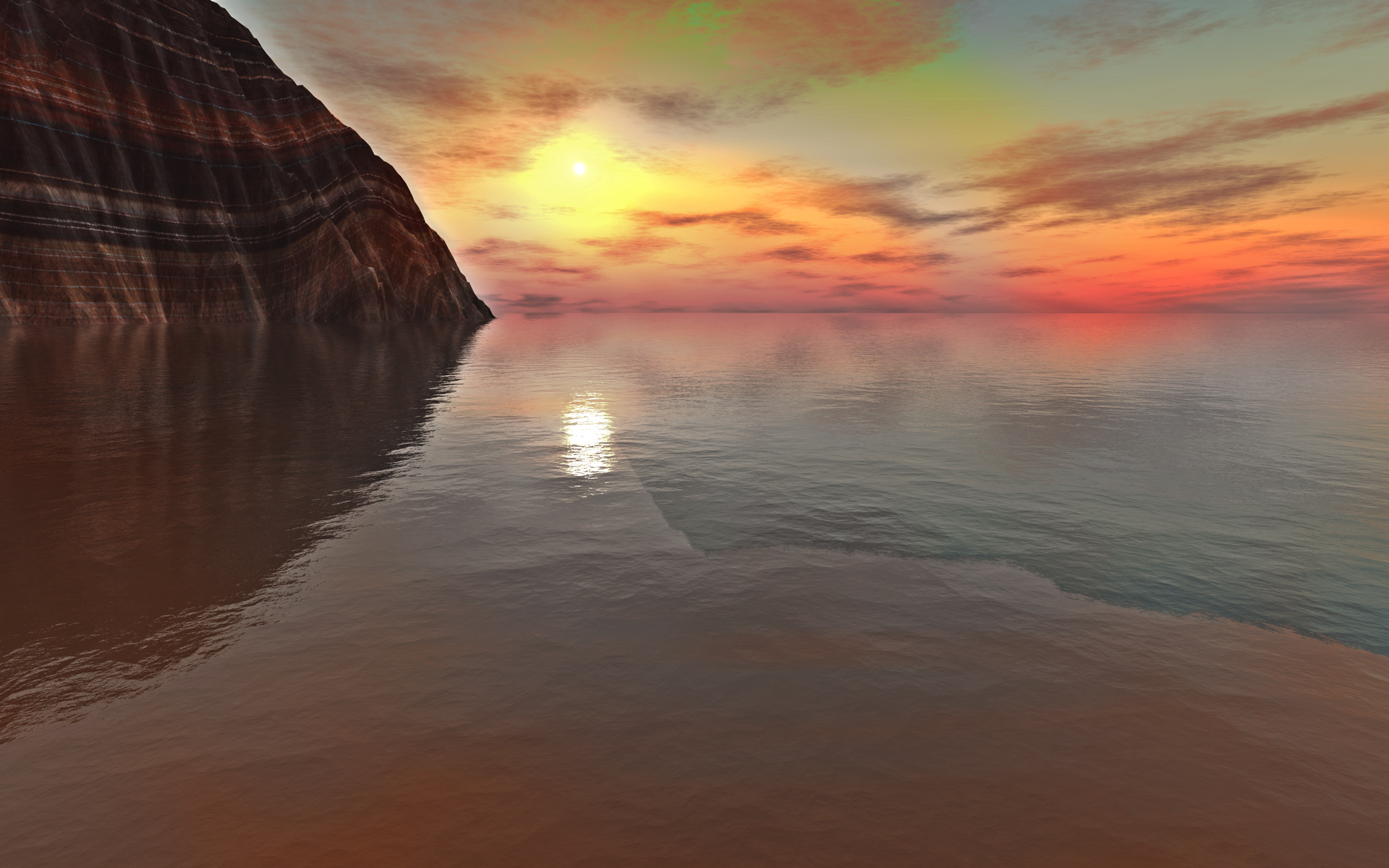 Free download wallpaper Landscape, Artistic on your PC desktop