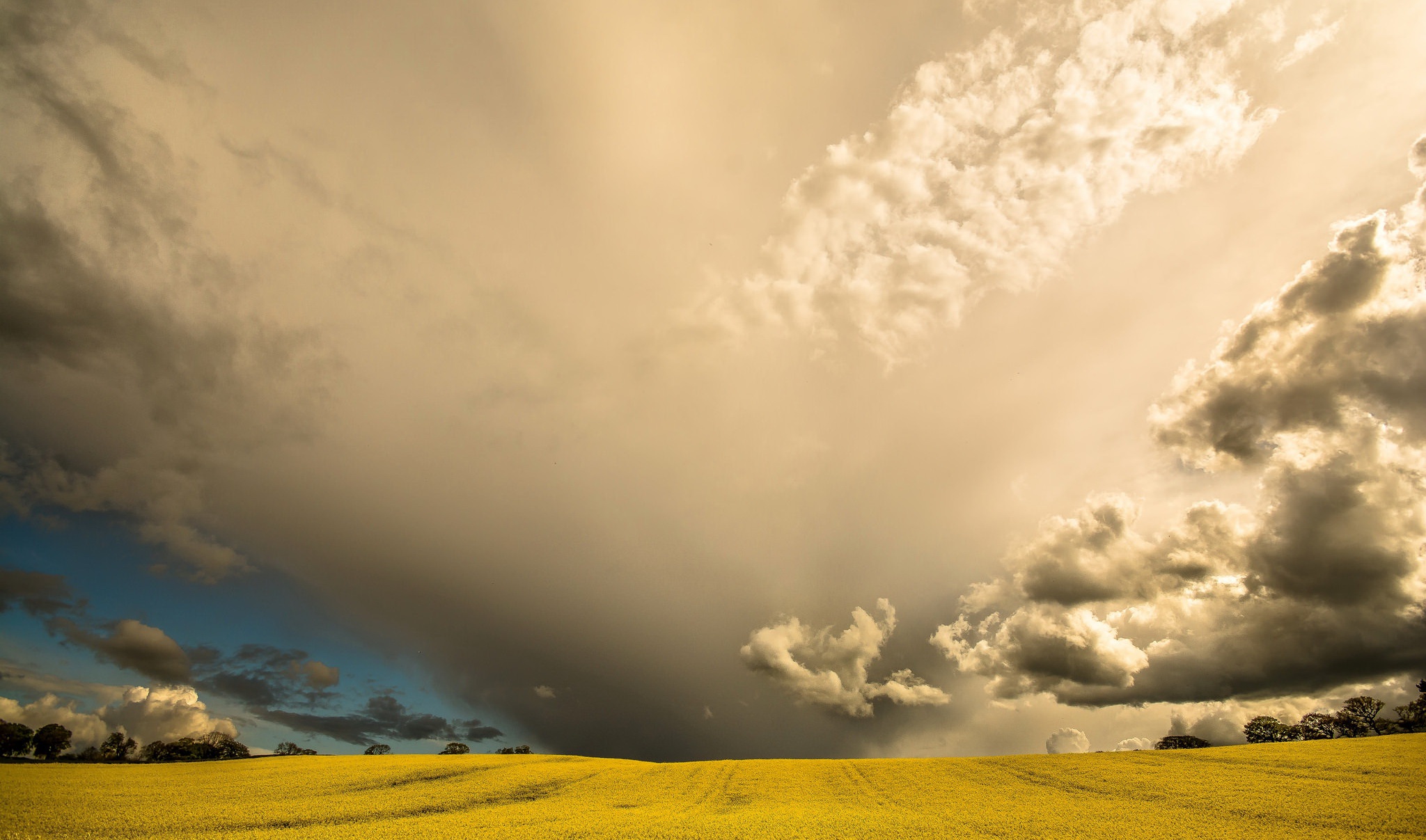 Free download wallpaper Nature, Sky, Earth, Field, Cloud on your PC desktop