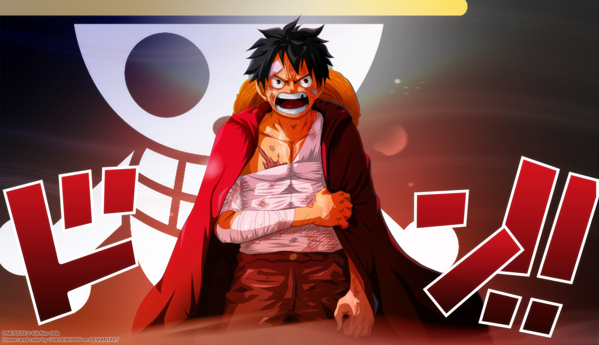 Handy-Wallpaper Animes, One Piece, Affe D Luffy kostenlos herunterladen.