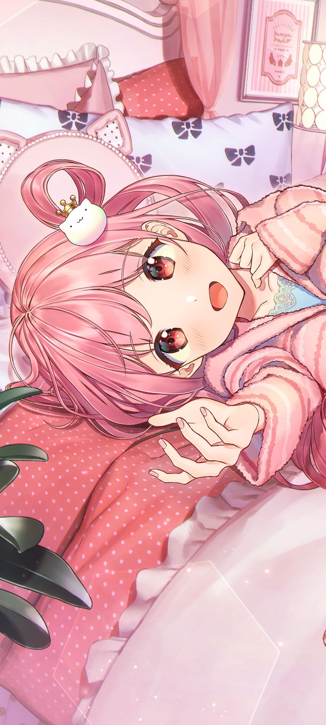 Download mobile wallpaper Anime, Girl, Pink Hair for free.