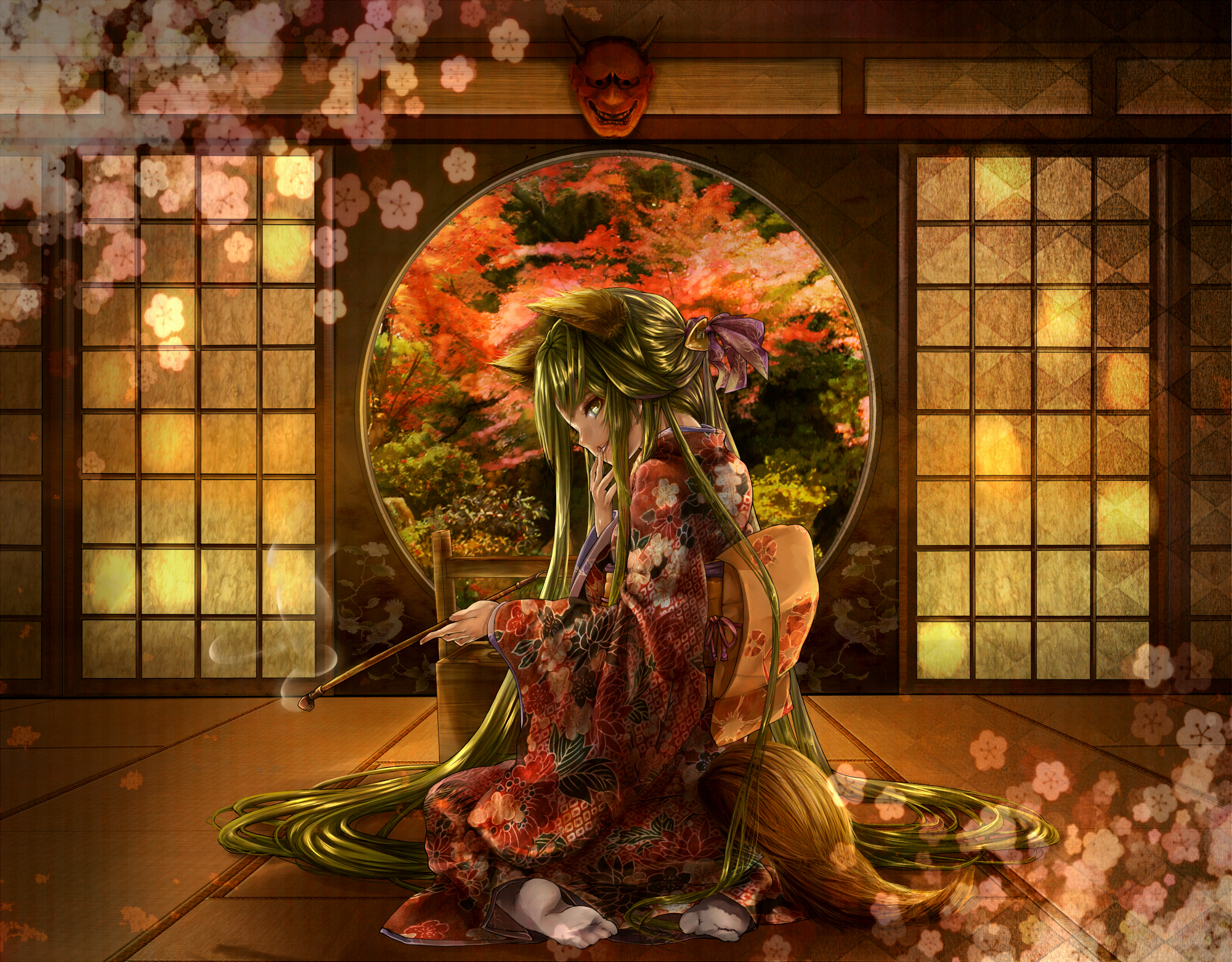189850 Hintergrundbild herunterladen geisha, animes - Bildschirmschoner und Bilder kostenlos