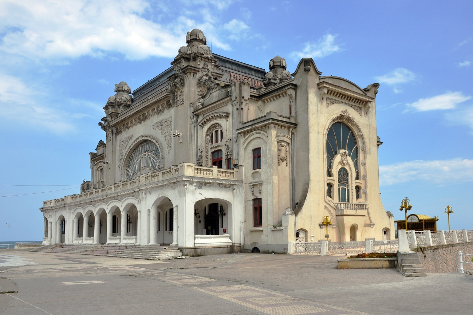 Download mobile wallpaper Architecture, Building, Romania, Man Made, Casino for free.