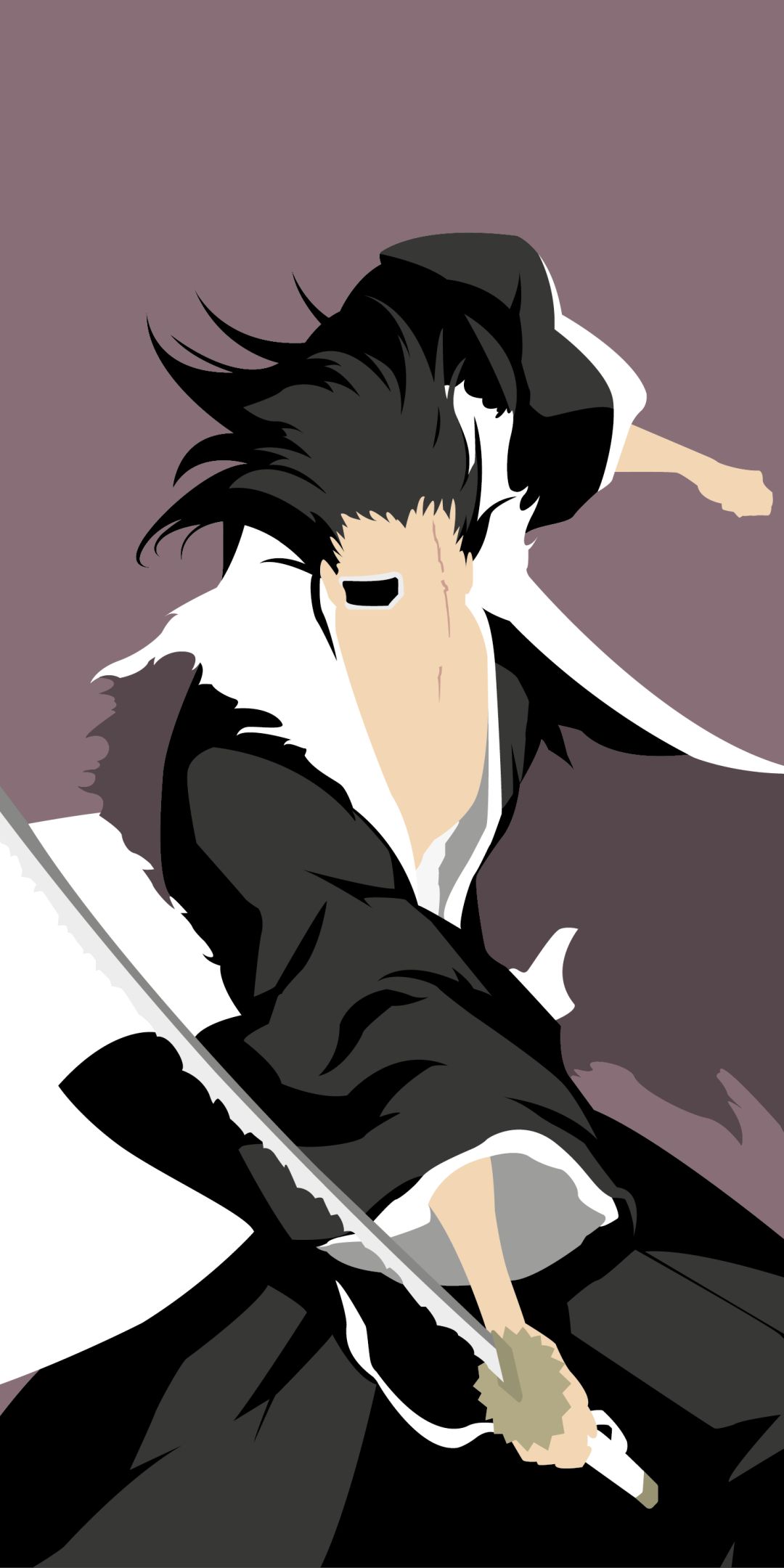 Handy-Wallpaper Bleach, Animes, Kenpachi Zaraki kostenlos herunterladen.