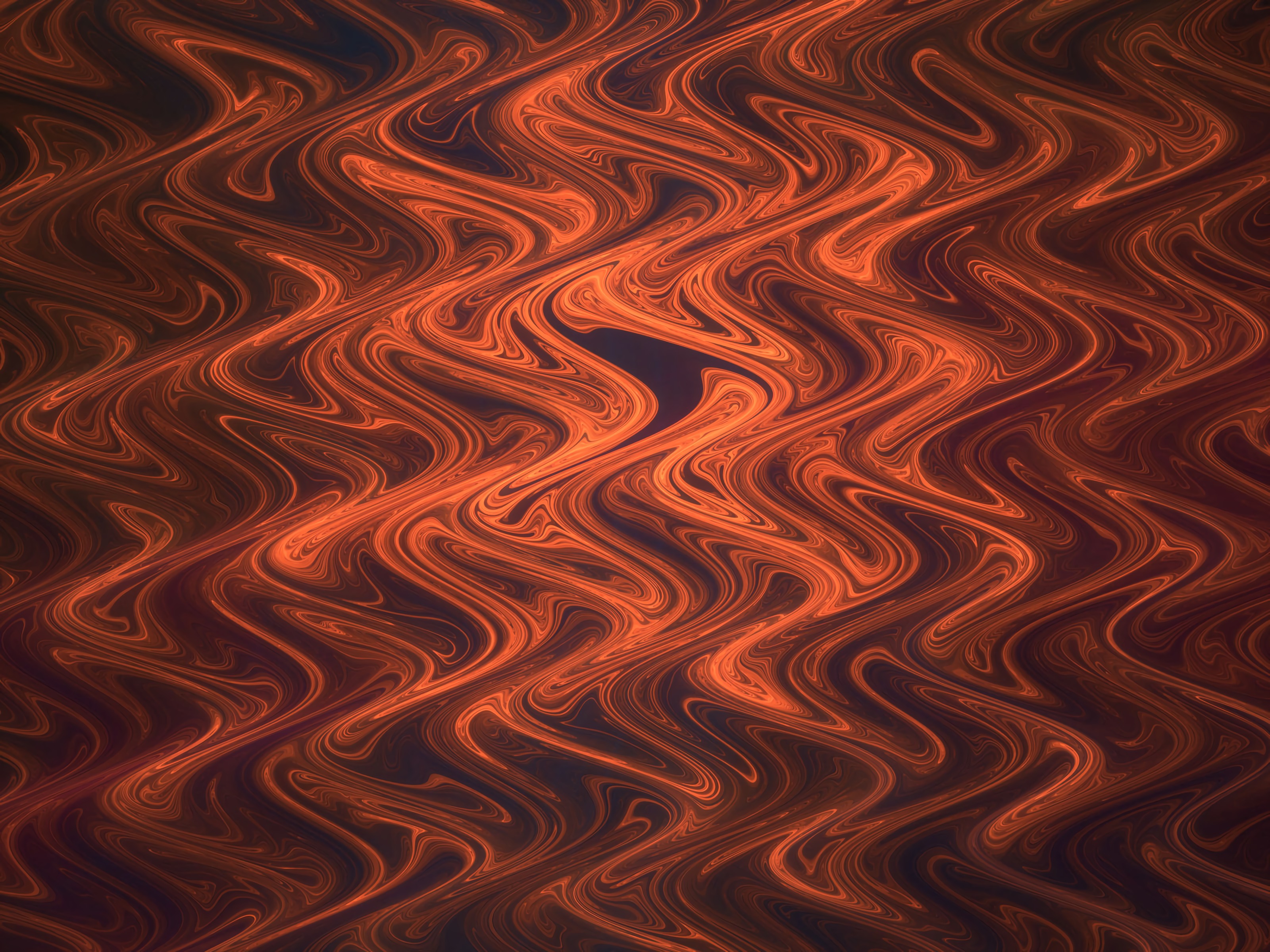 Download mobile wallpaper Ripples, Ripple, Distortion, Wavy, Lines, Brown, Abstract for free.