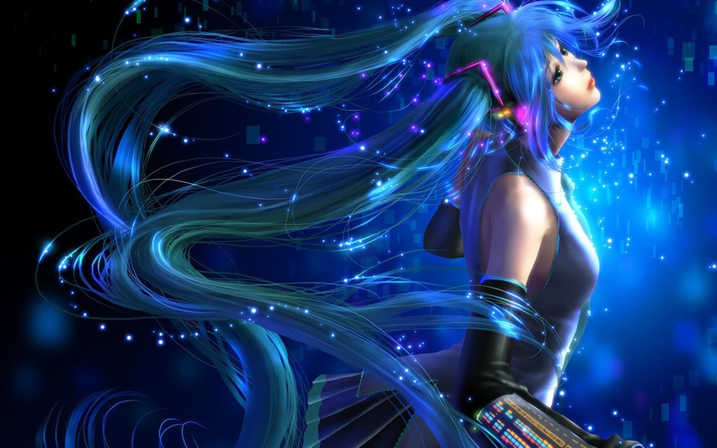 Laden Sie das Vocaloid, Hatsune Miku, Animes-Bild kostenlos auf Ihren PC-Desktop herunter