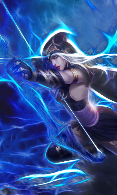 Download mobile wallpaper League Of Legends, Archer, Video Game, Ashe (League Of Legends) for free.