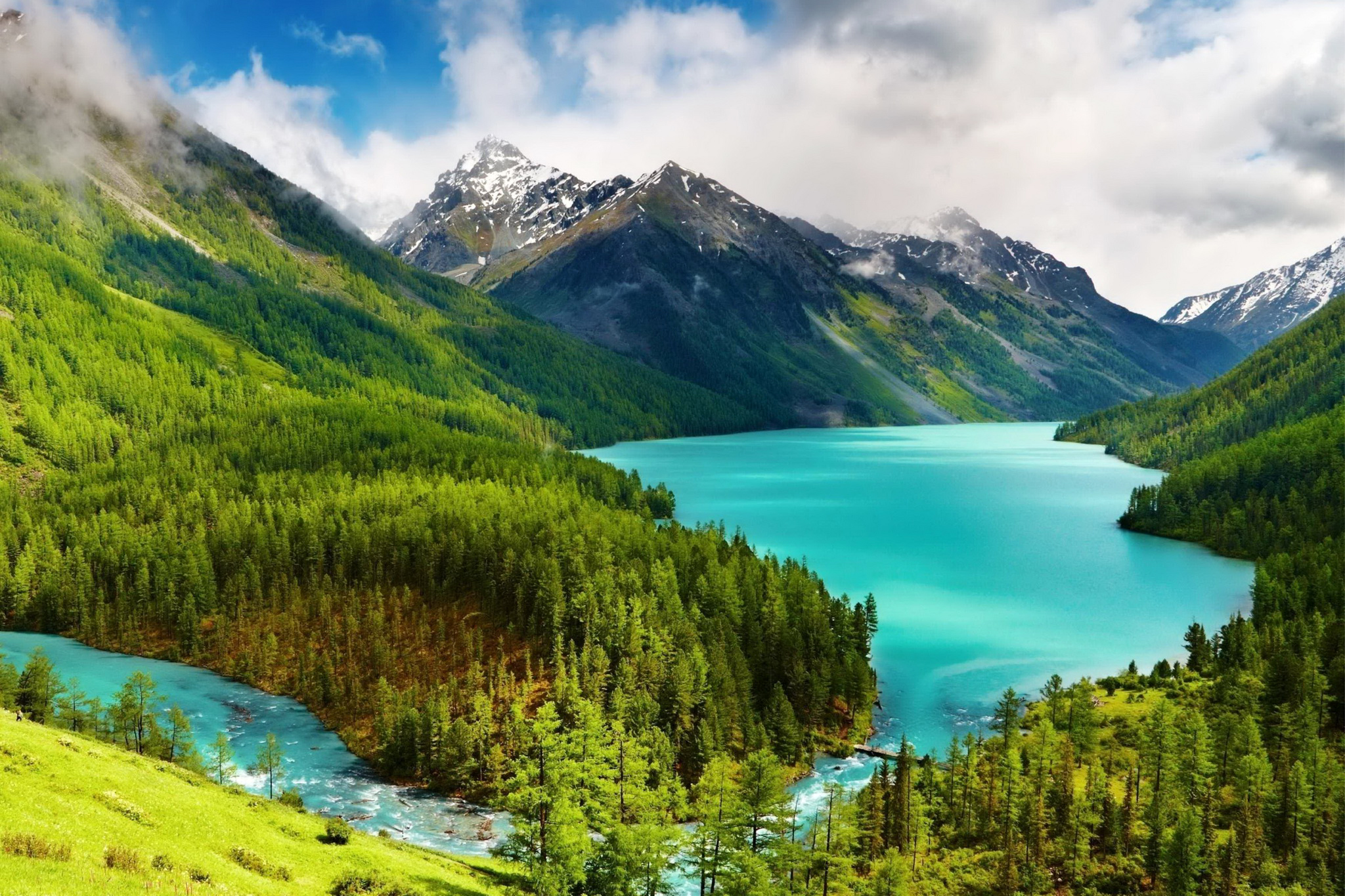 Laden Sie das Natur, Seen, See, Wald, Gebirge, Erde/natur-Bild kostenlos auf Ihren PC-Desktop herunter