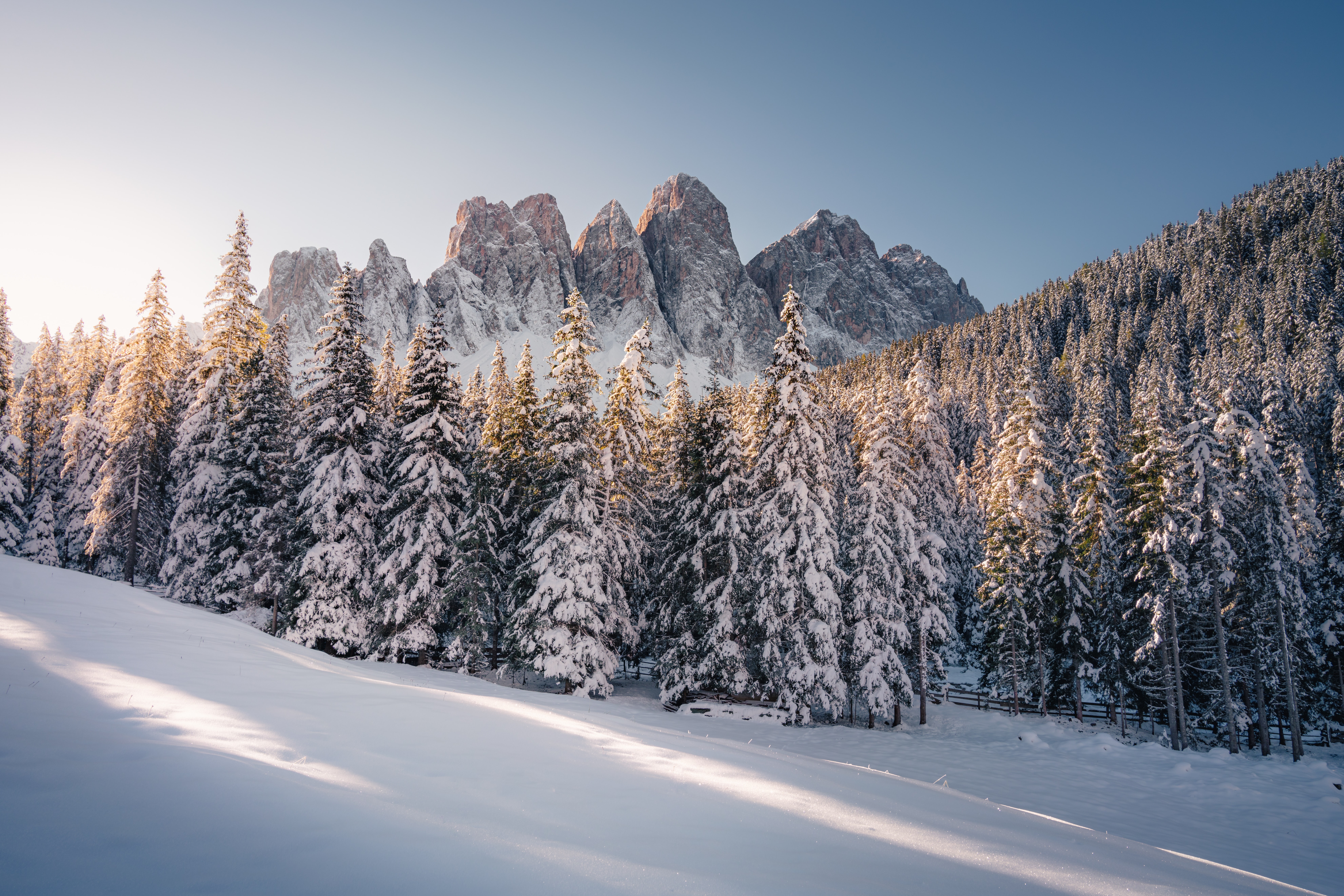 PCデスクトップに自然, 山脈, 岩, スプルース, モミ, 雪に覆われた, 積雪, 雪画像を無料でダウンロード