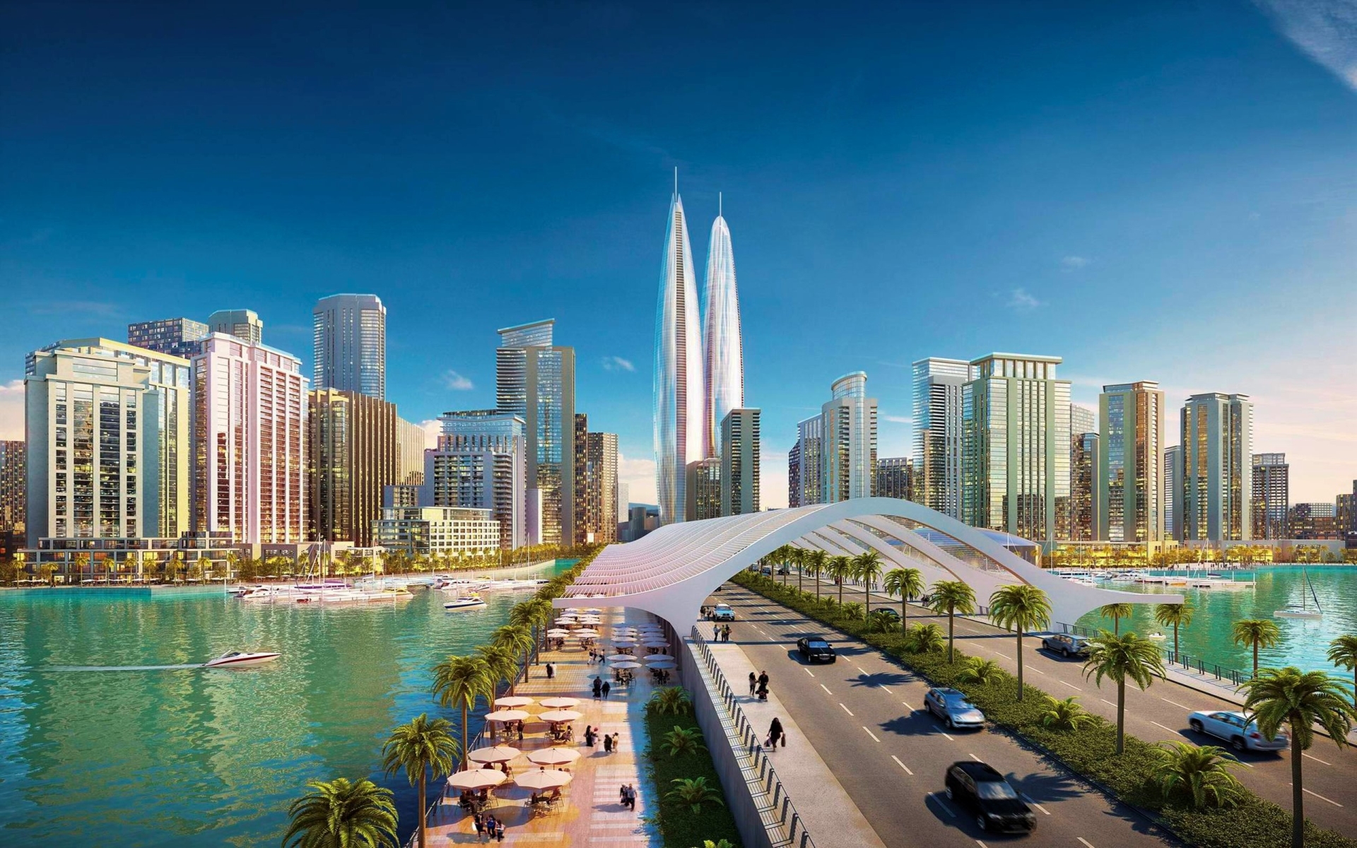 Téléchargez gratuitement l'image Bâtiment, Dubai, Artistique, Architecture sur le bureau de votre PC