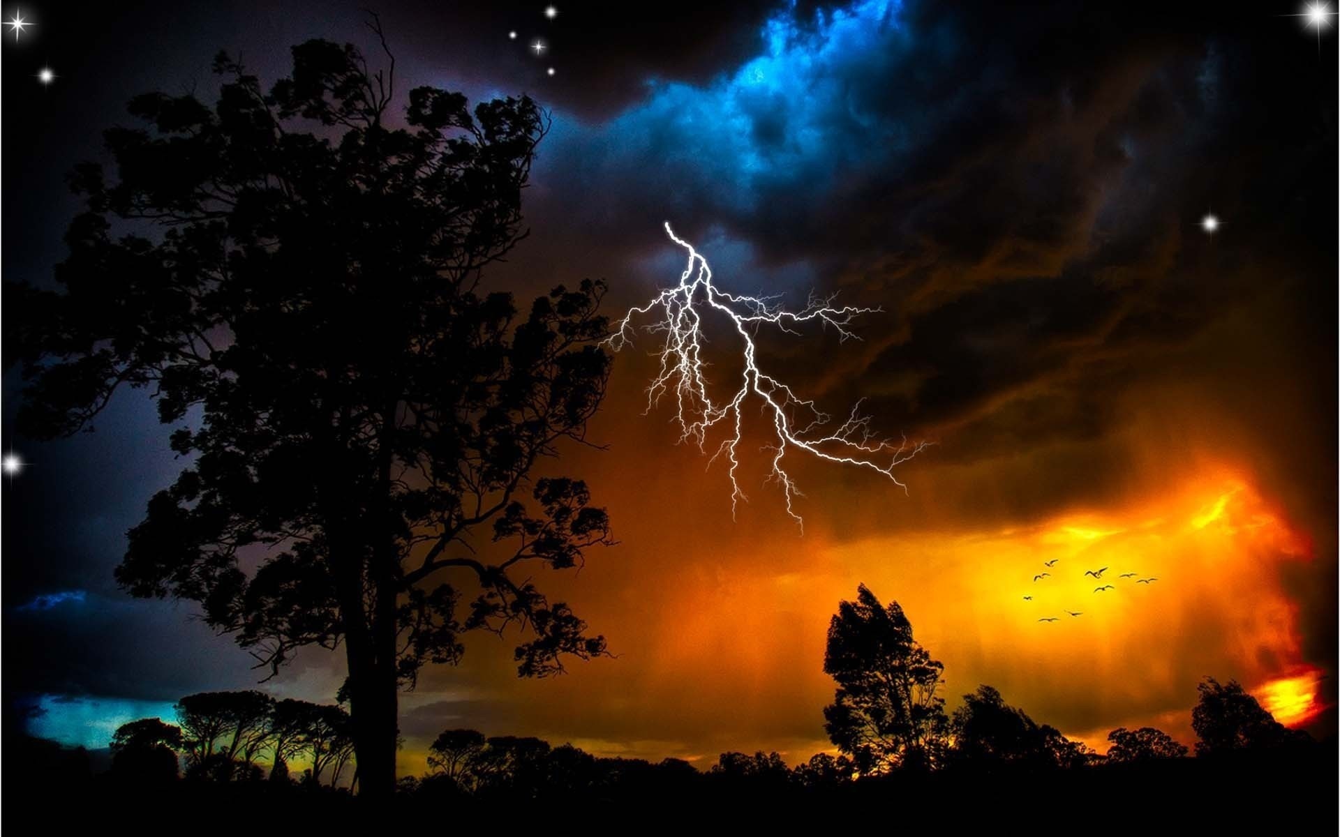Download PC Wallpaper photography, lightning