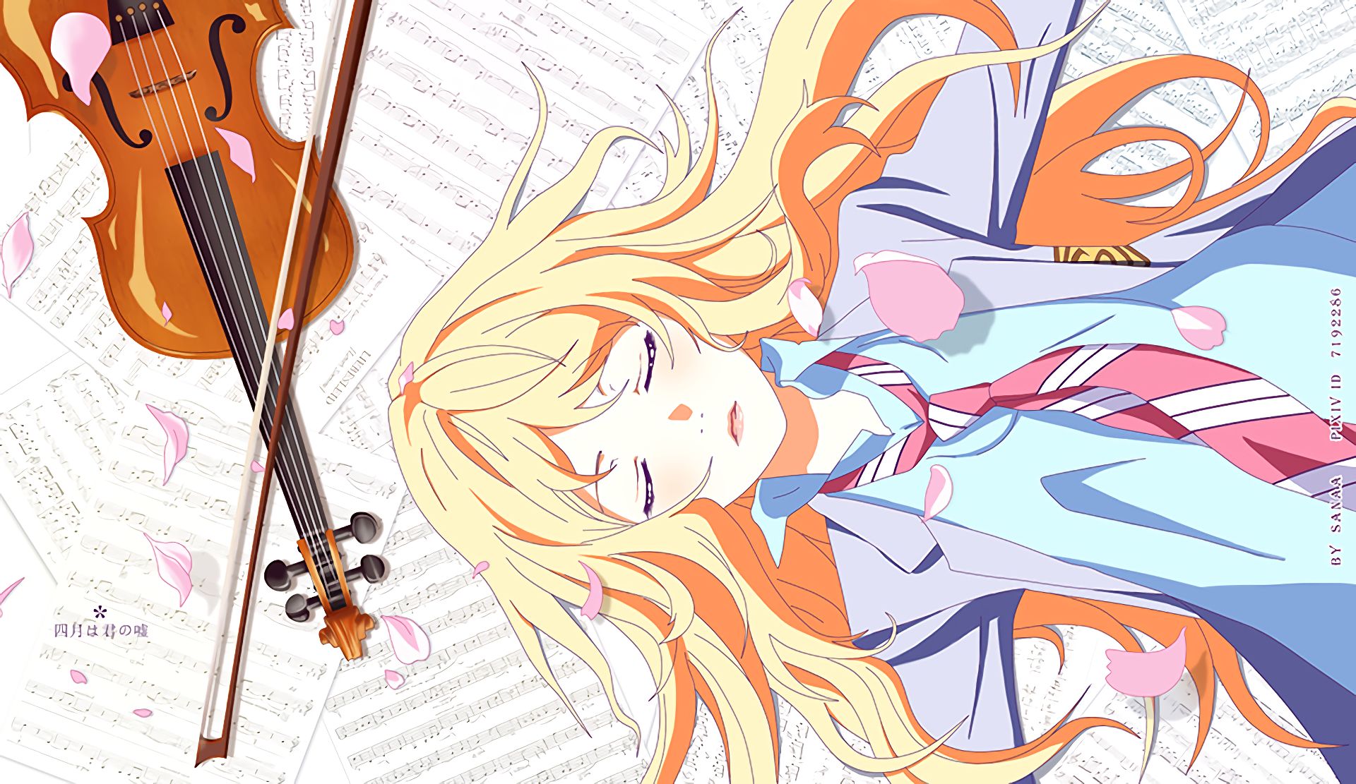 Download mobile wallpaper Anime, Kaori Miyazono, Your Lie In April for free.