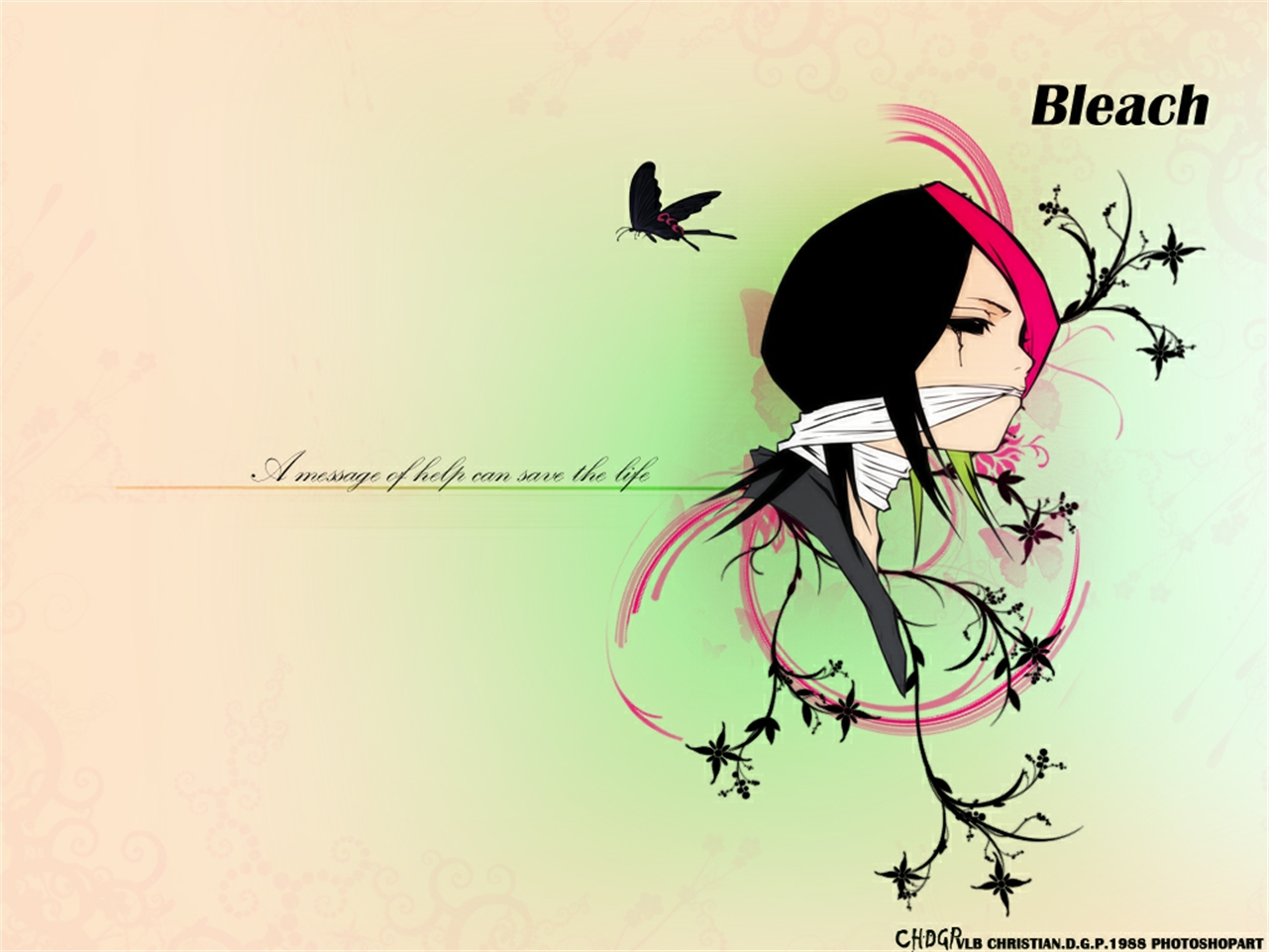 Handy-Wallpaper Bleach, Animes kostenlos herunterladen.