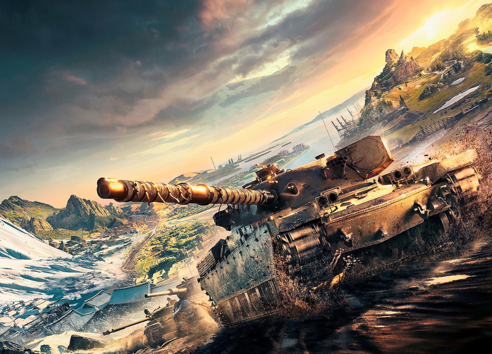 Handy-Wallpaper World Of Tanks, Panzer, Computerspiele kostenlos herunterladen.